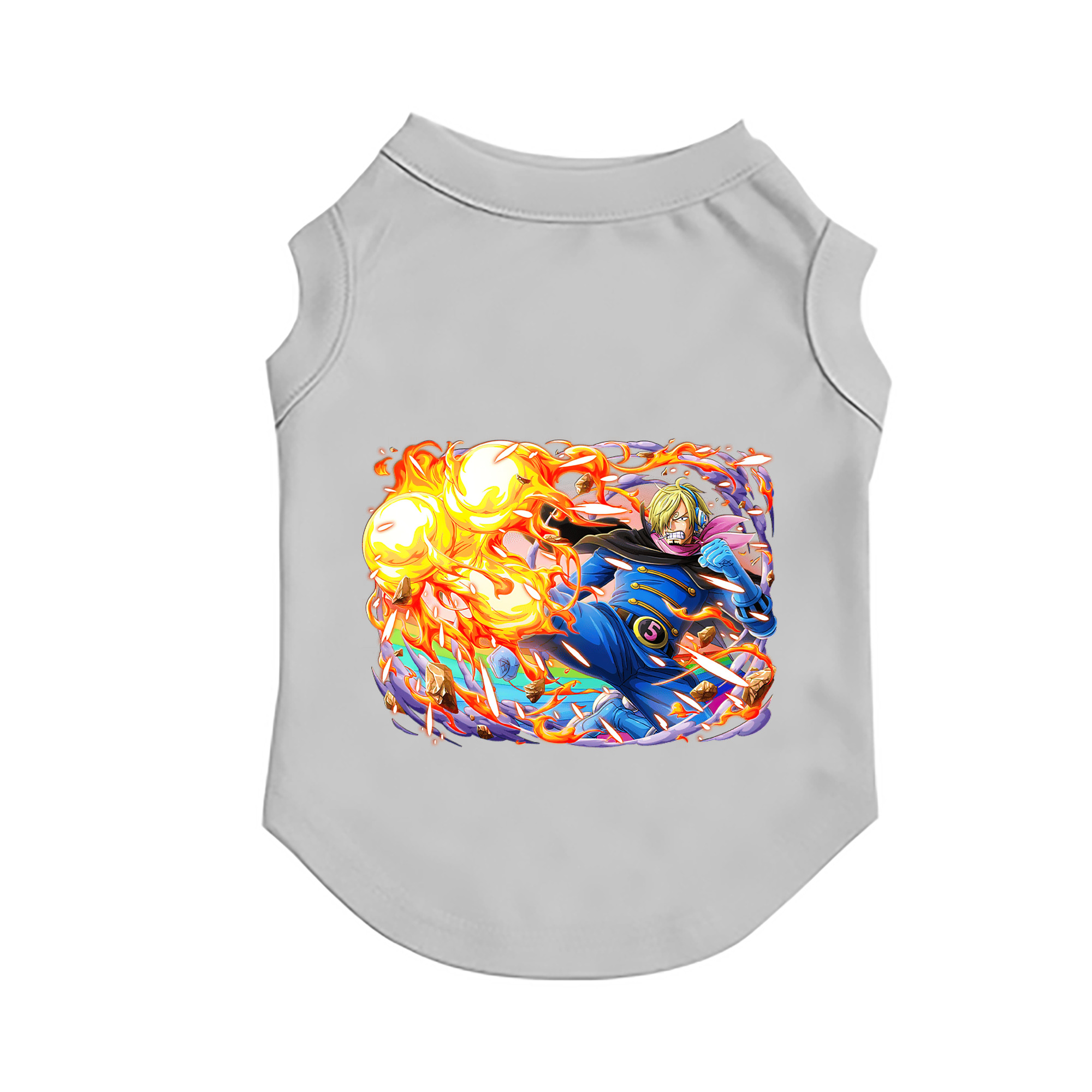 （画像用） ワンピース サンジ ONE PIECE Sanji ペット用ベスト