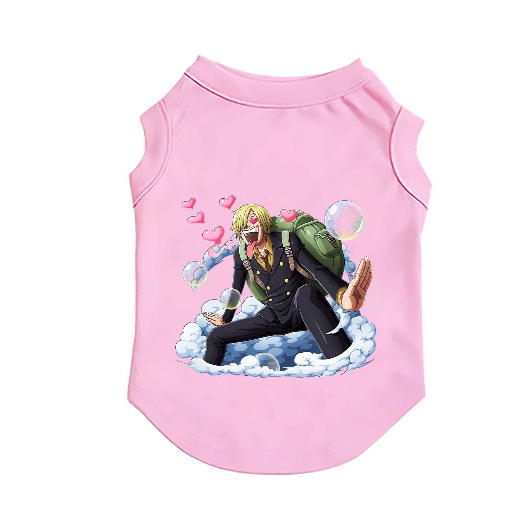 （画像用） ワンピース サンジ ONE PIECE Sanji ペット用ベスト
