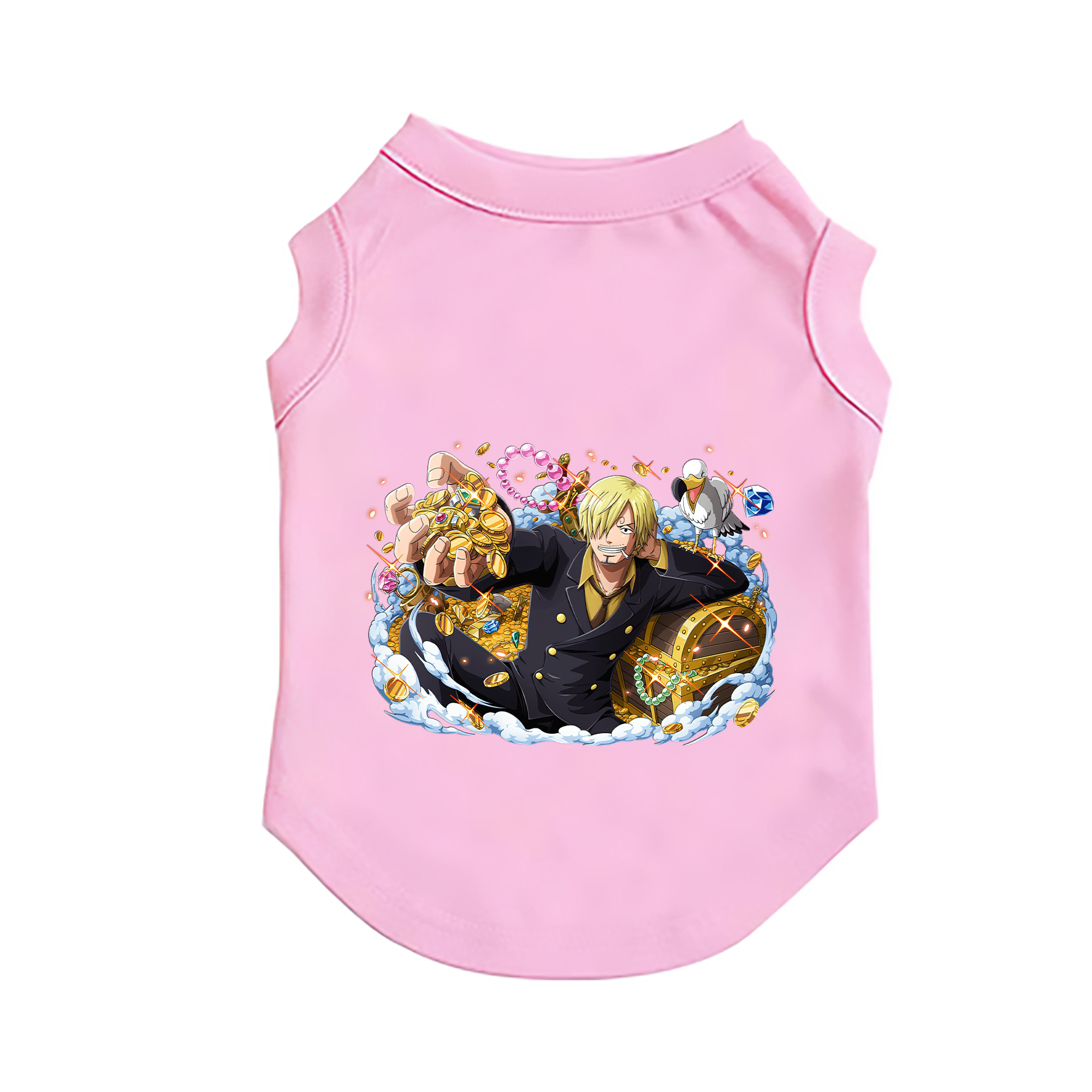 （画像用） ワンピース サンジ ONE PIECE Sanji ペット用ベスト