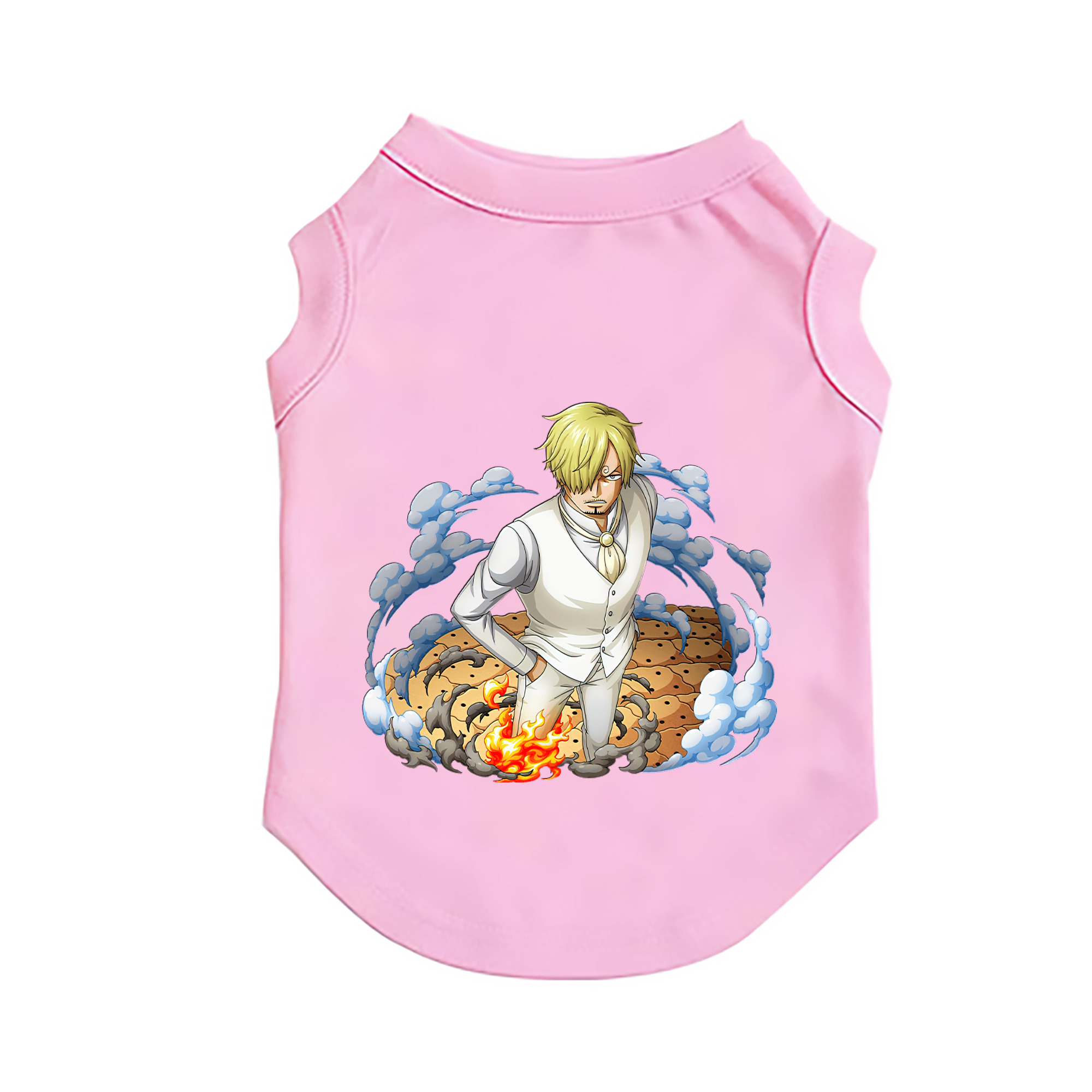 （画像用） ワンピース サンジ ONE PIECE Sanji ペット用ベスト