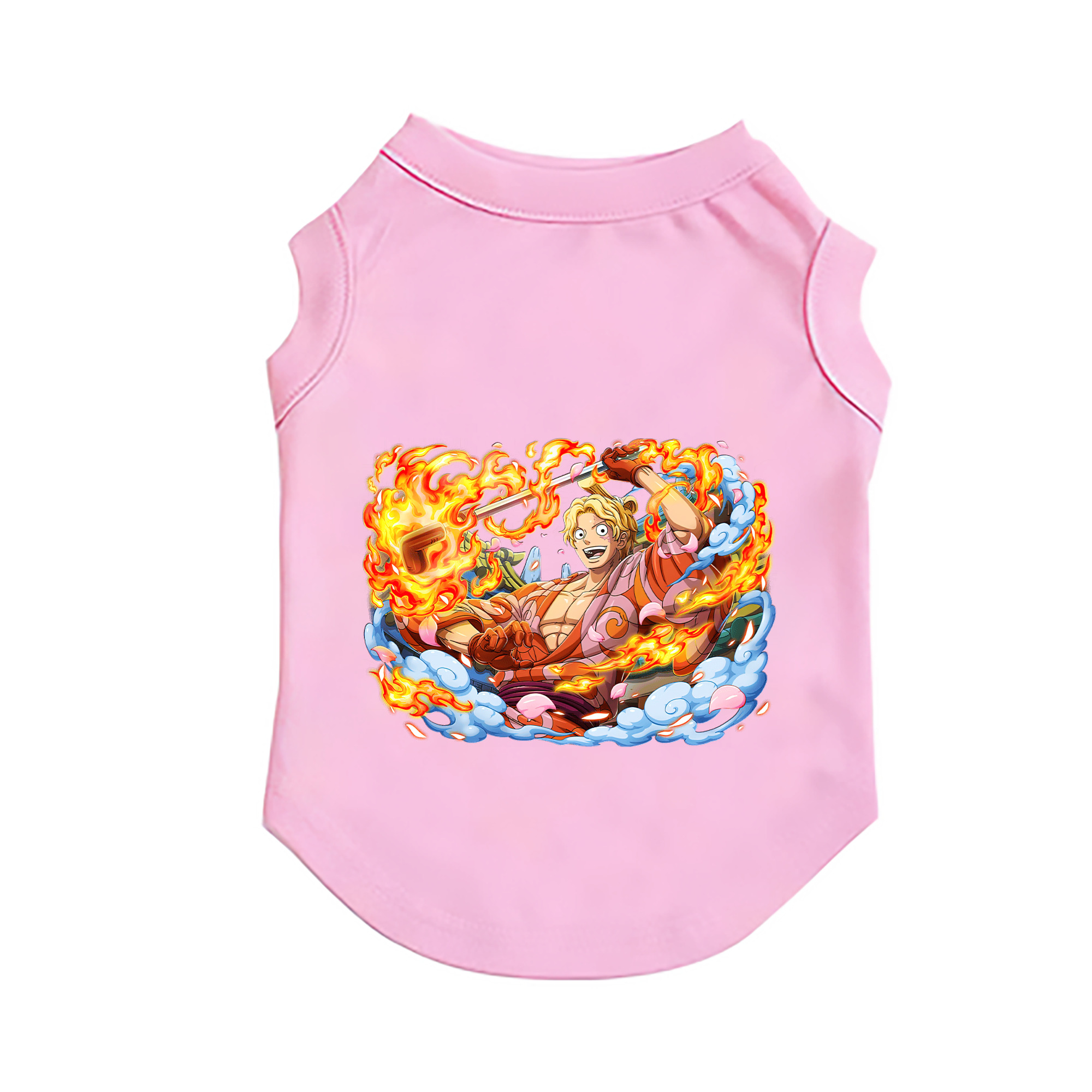 （画像用） ワンピース サンジ ONE PIECE Sanji ペット用ベスト