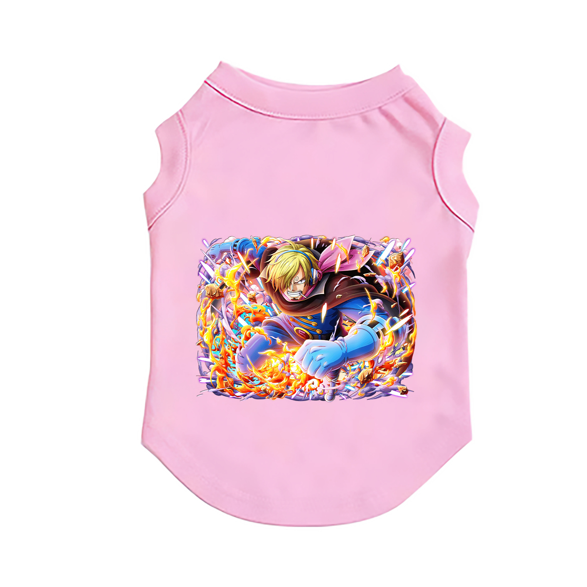 （画像用） ワンピース サンジ ONE PIECE Sanji ペット用ベスト