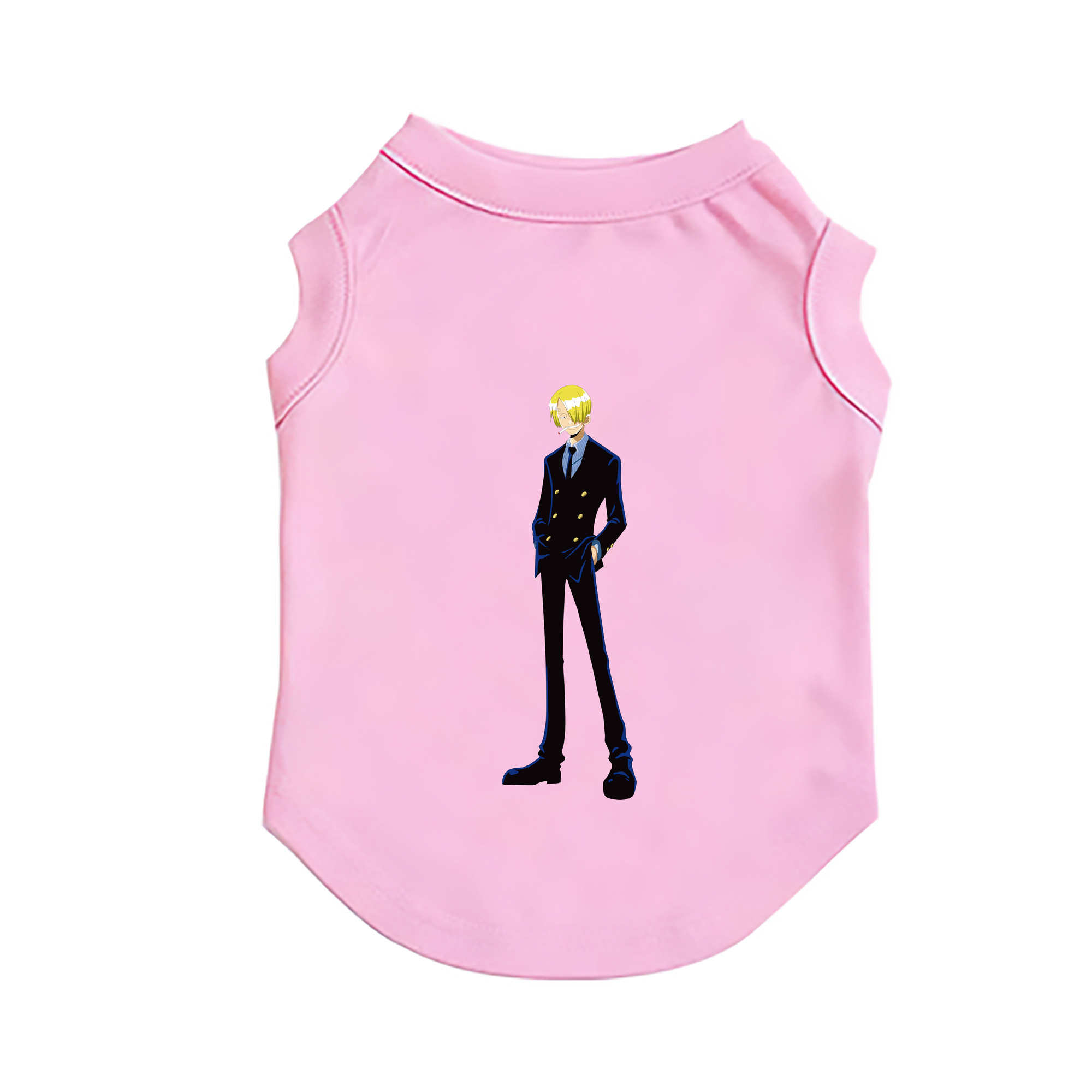 （画像用） ワンピース サンジ ONE PIECE Sanji ペット用ベスト