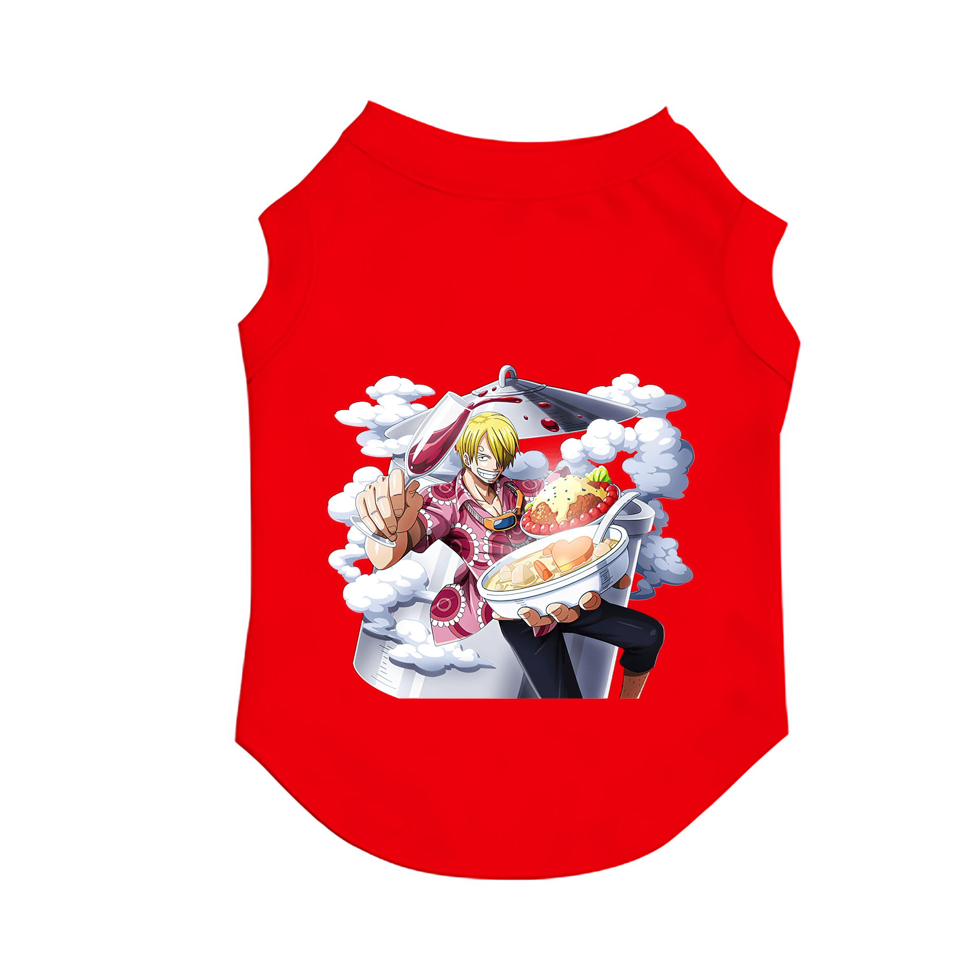 （画像用） ワンピース サンジ ONE PIECE Sanji ペット用ベスト
