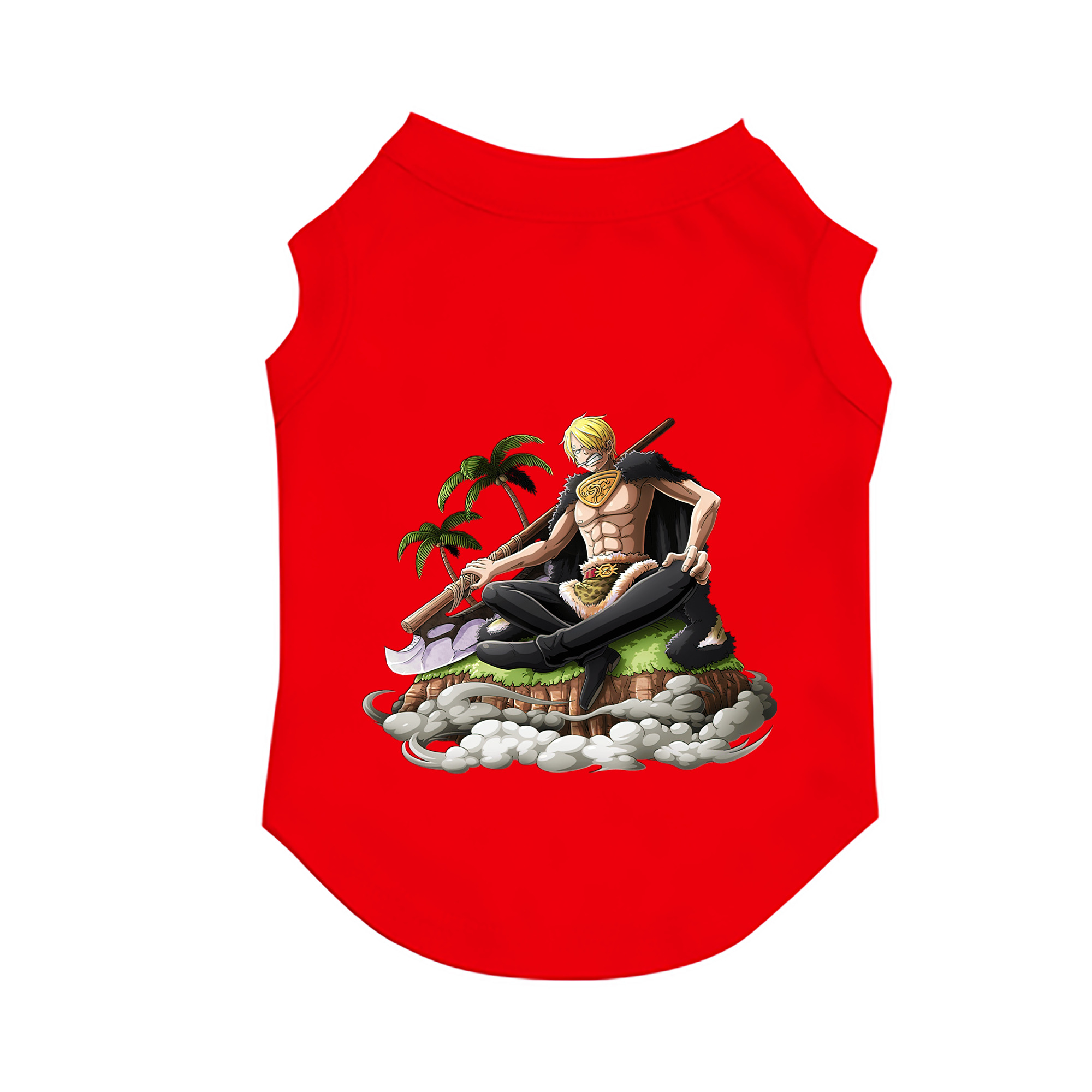 （画像用） ワンピース サンジ ONE PIECE Sanji ペット用ベスト