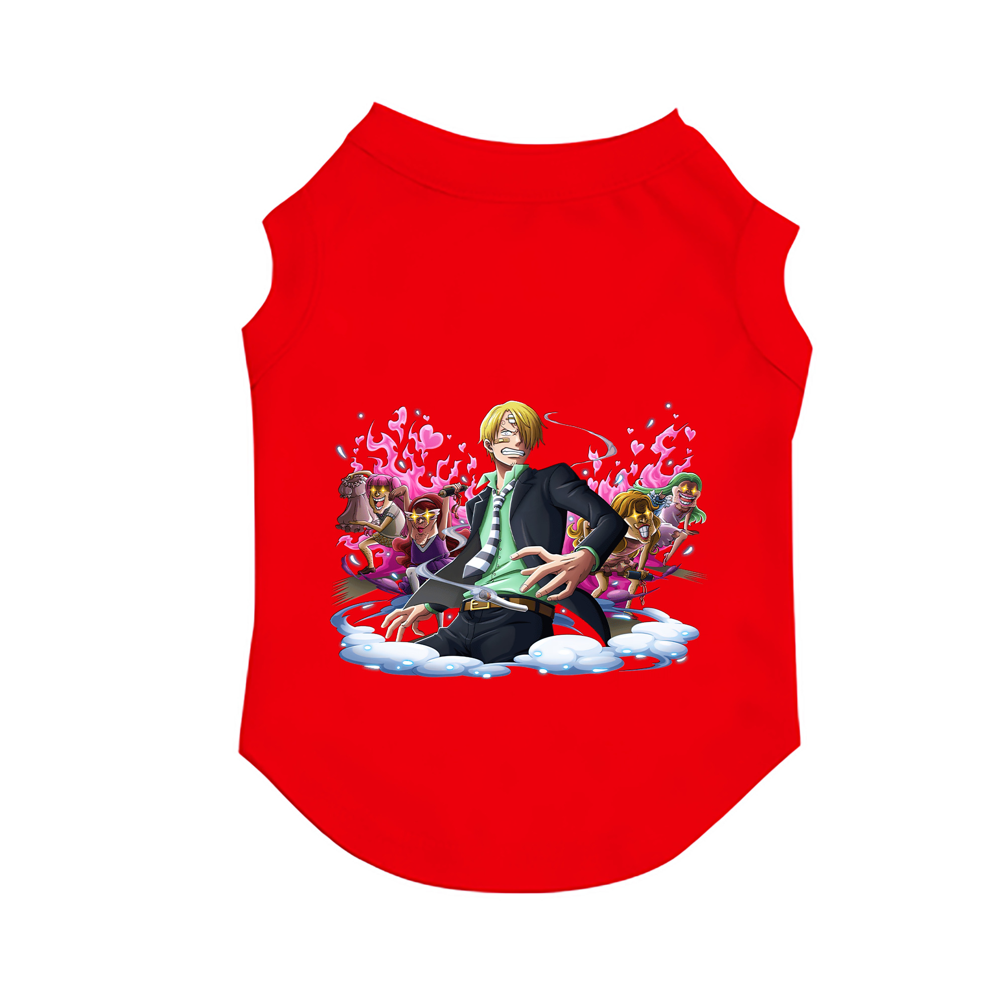 （画像用） ワンピース サンジ ONE PIECE Sanji ペット用ベスト