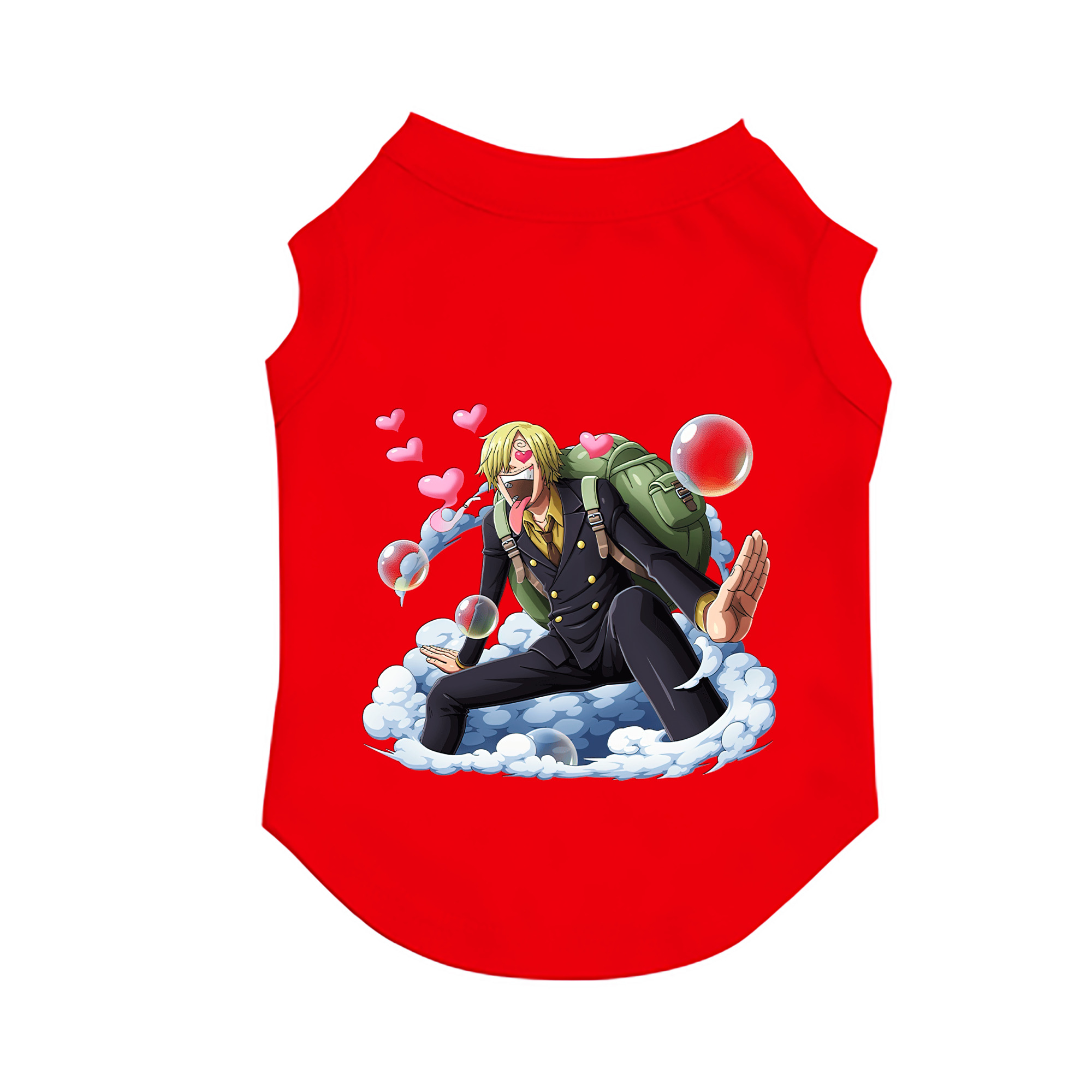 （画像用） ワンピース サンジ ONE PIECE Sanji ペット用ベスト