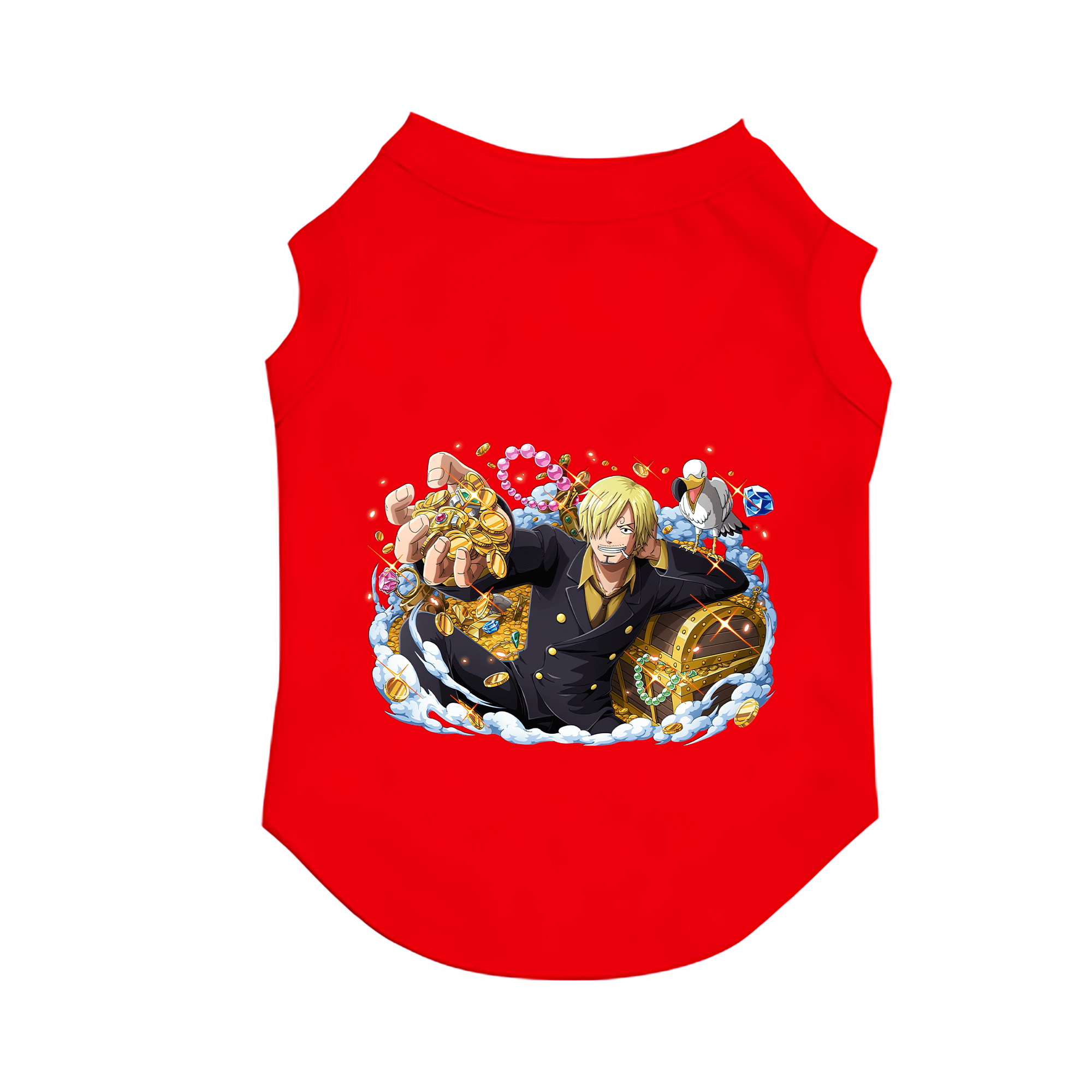 （画像用） ワンピース サンジ ONE PIECE Sanji ペット用ベスト