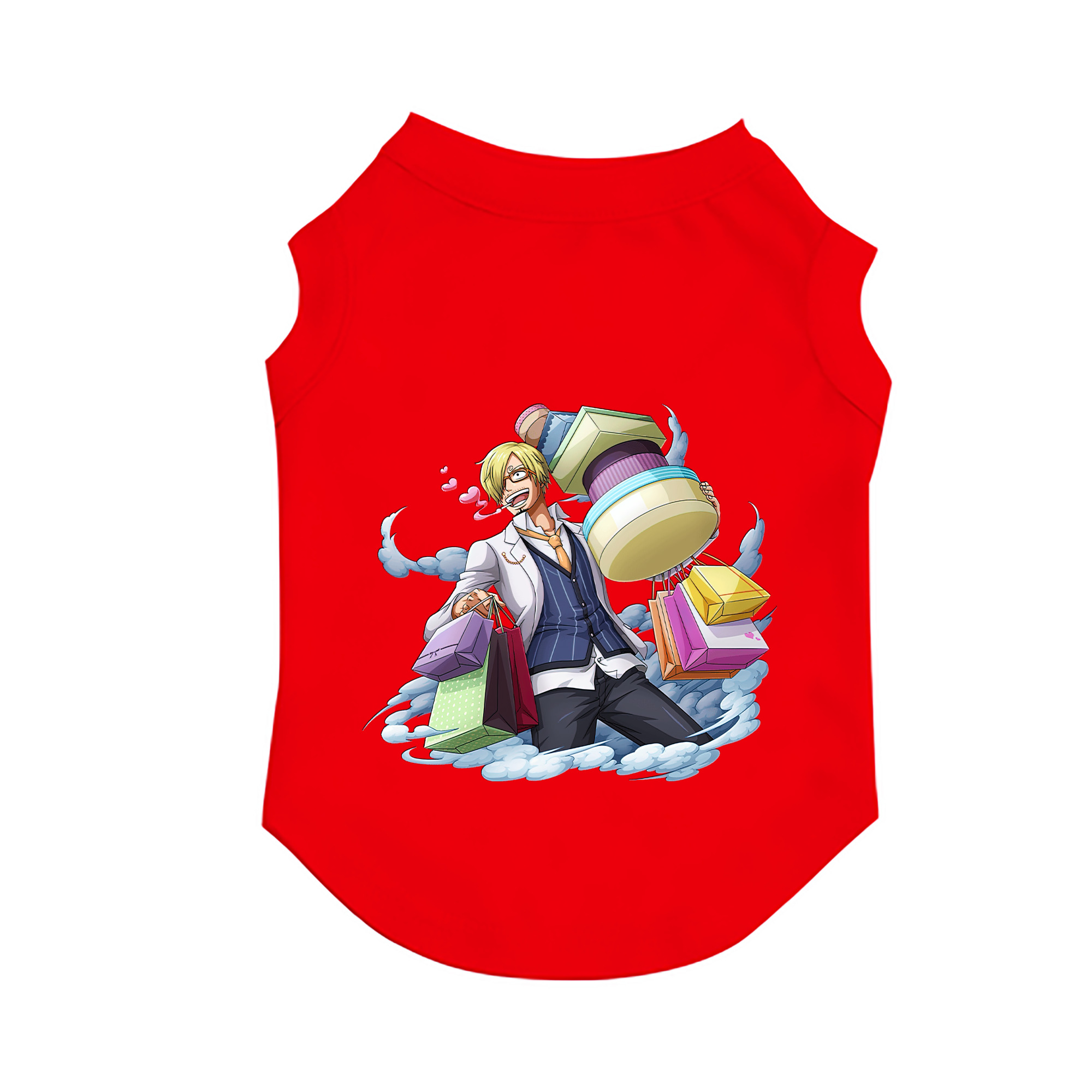 （画像用） ワンピース サンジ ONE PIECE Sanji ペット用ベスト