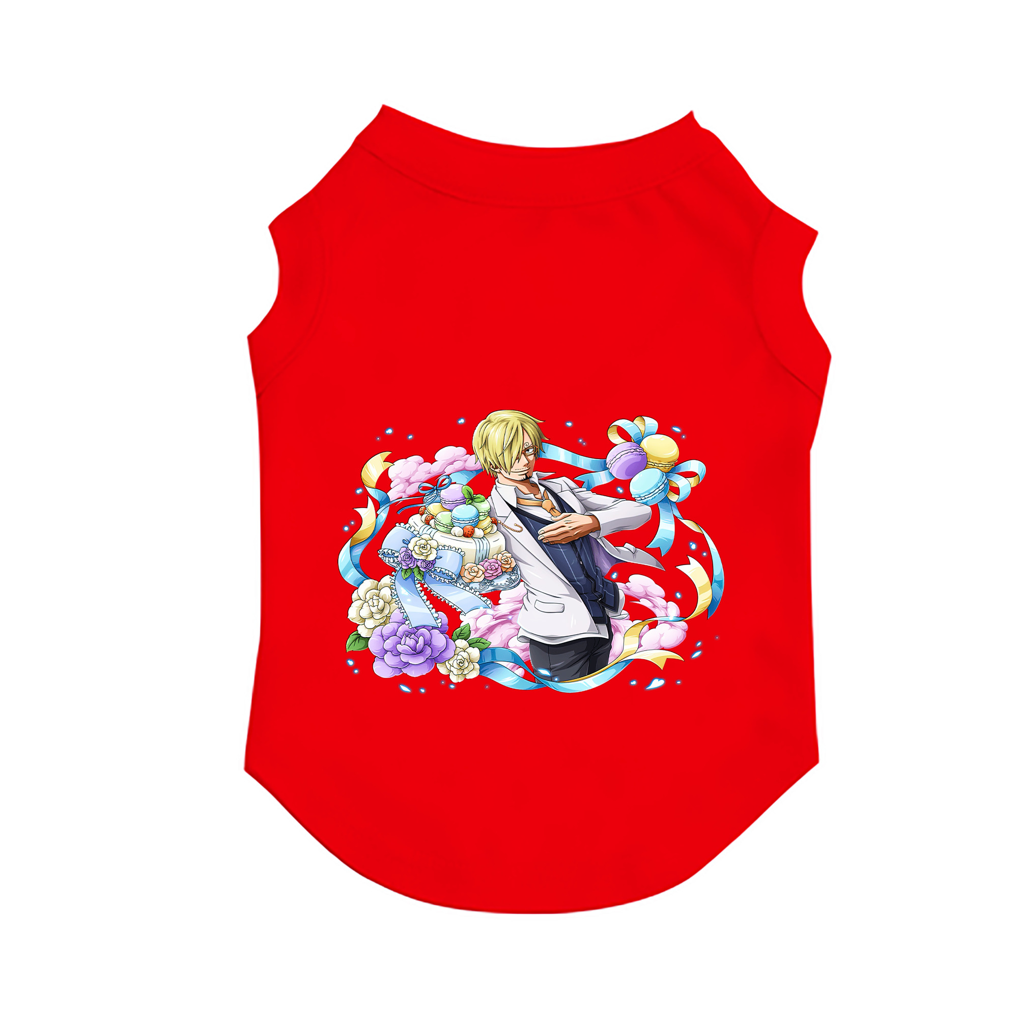 （画像用） ワンピース サンジ ONE PIECE Sanji ペット用ベスト