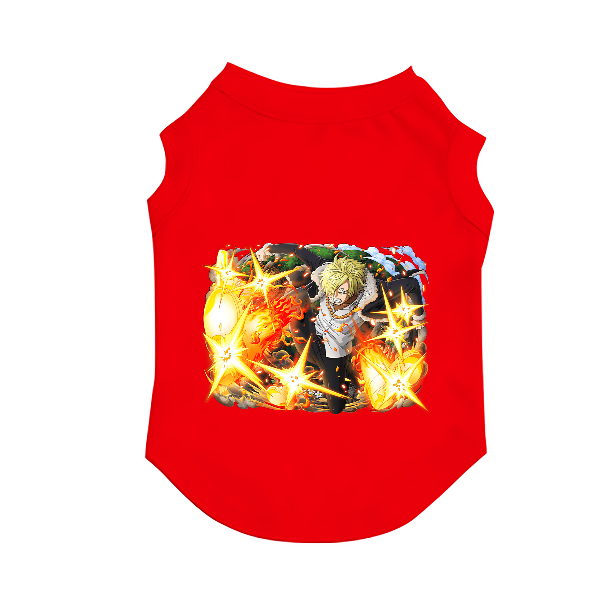 （画像用） ワンピース サンジ ONE PIECE Sanji ペット用ベスト