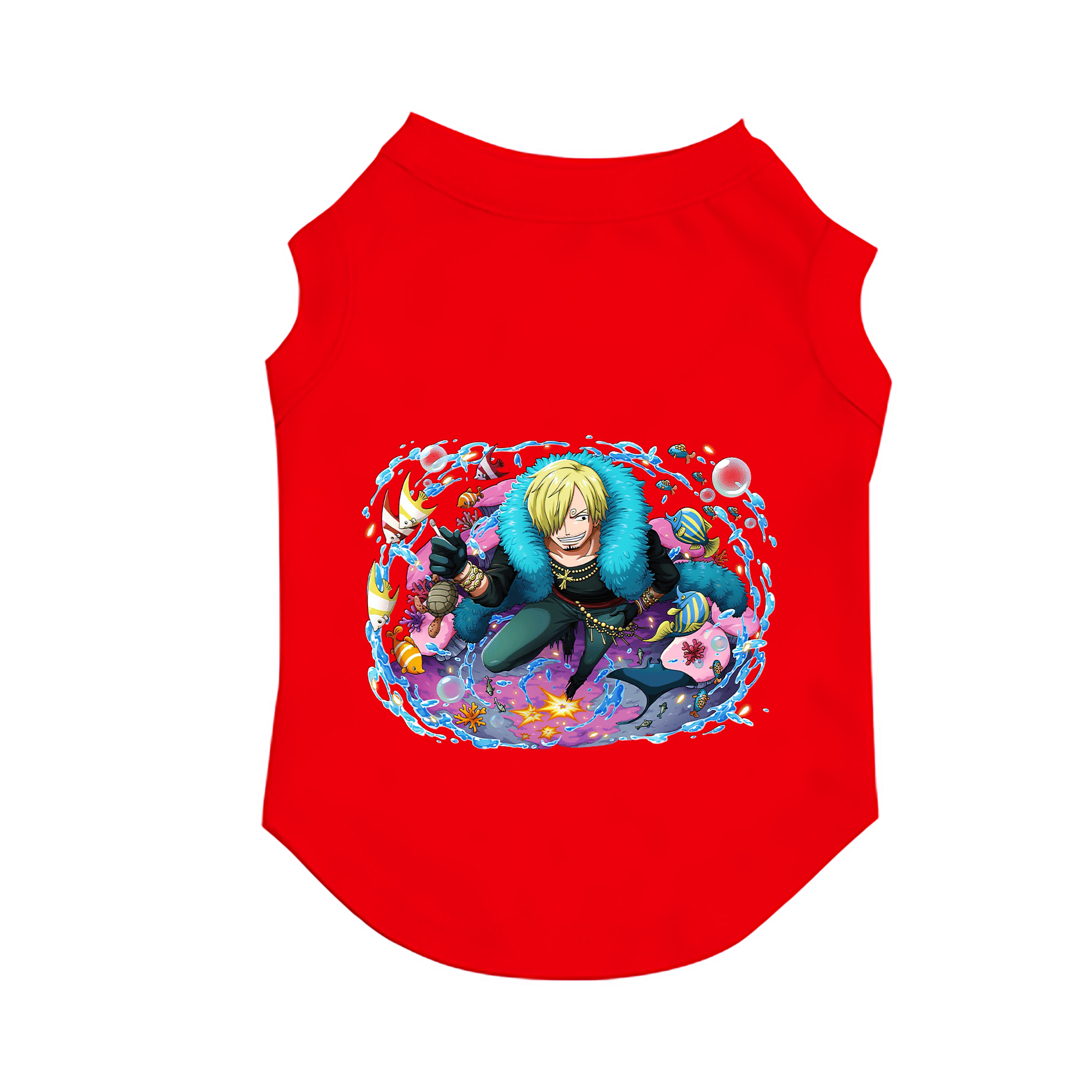 （画像用） ワンピース サンジ ONE PIECE Sanji ペット用ベスト