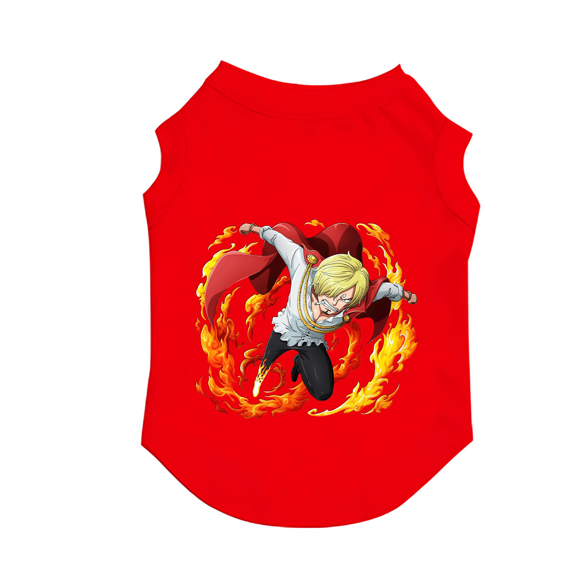 （画像用） ワンピース サンジ ONE PIECE Sanji ペット用ベスト