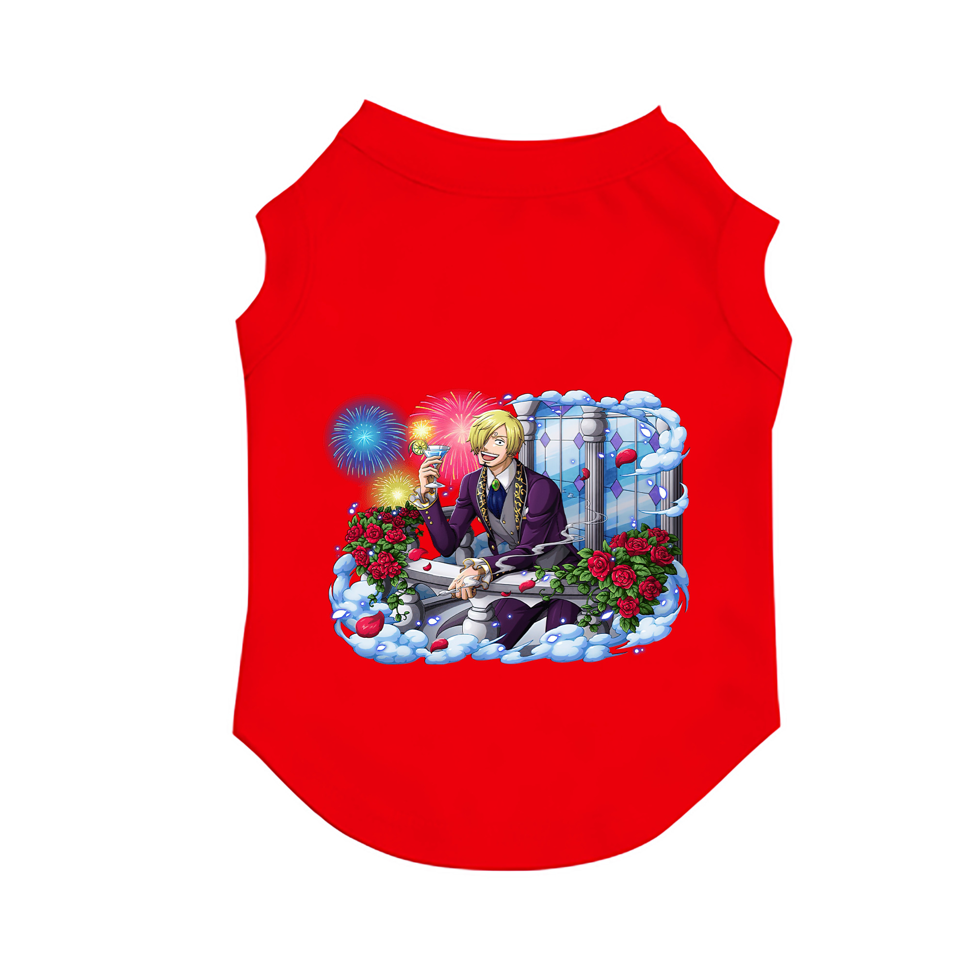 （画像用） ワンピース サンジ ONE PIECE Sanji ペット用ベスト