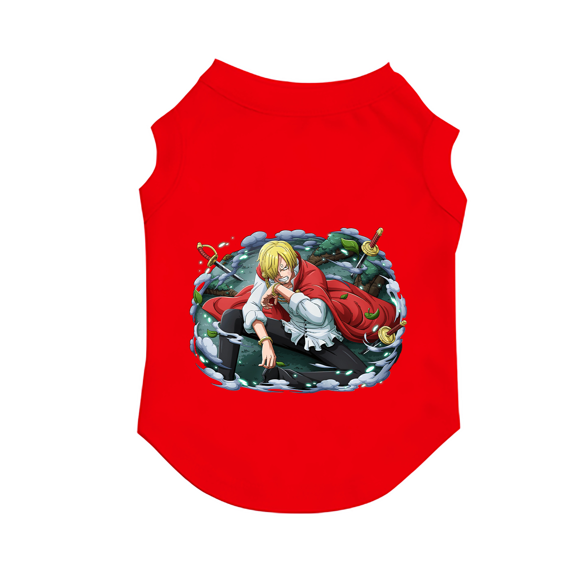（画像用） ワンピース サンジ ONE PIECE Sanji ペット用ベスト