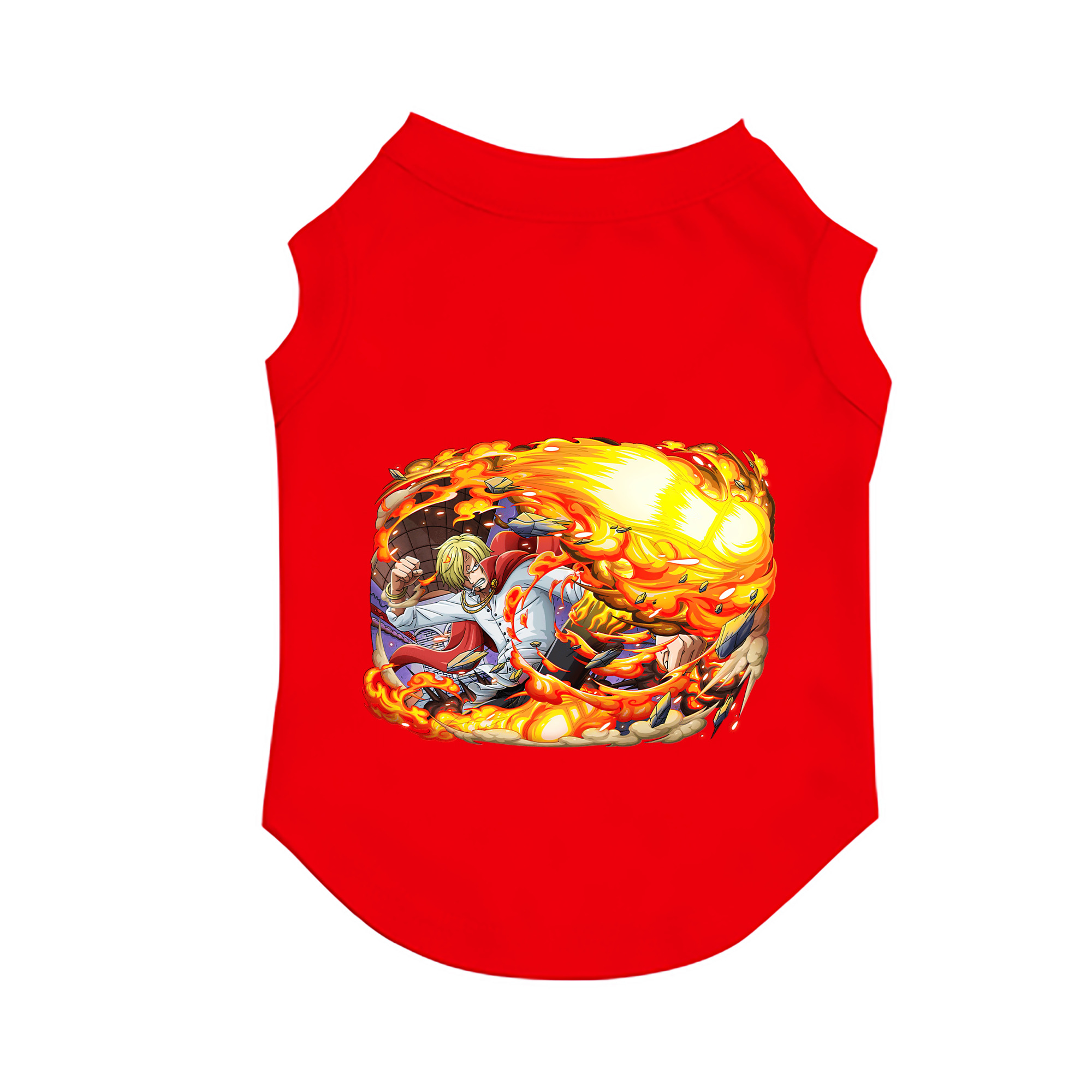 （画像用） ワンピース サンジ ONE PIECE Sanji ペット用ベスト