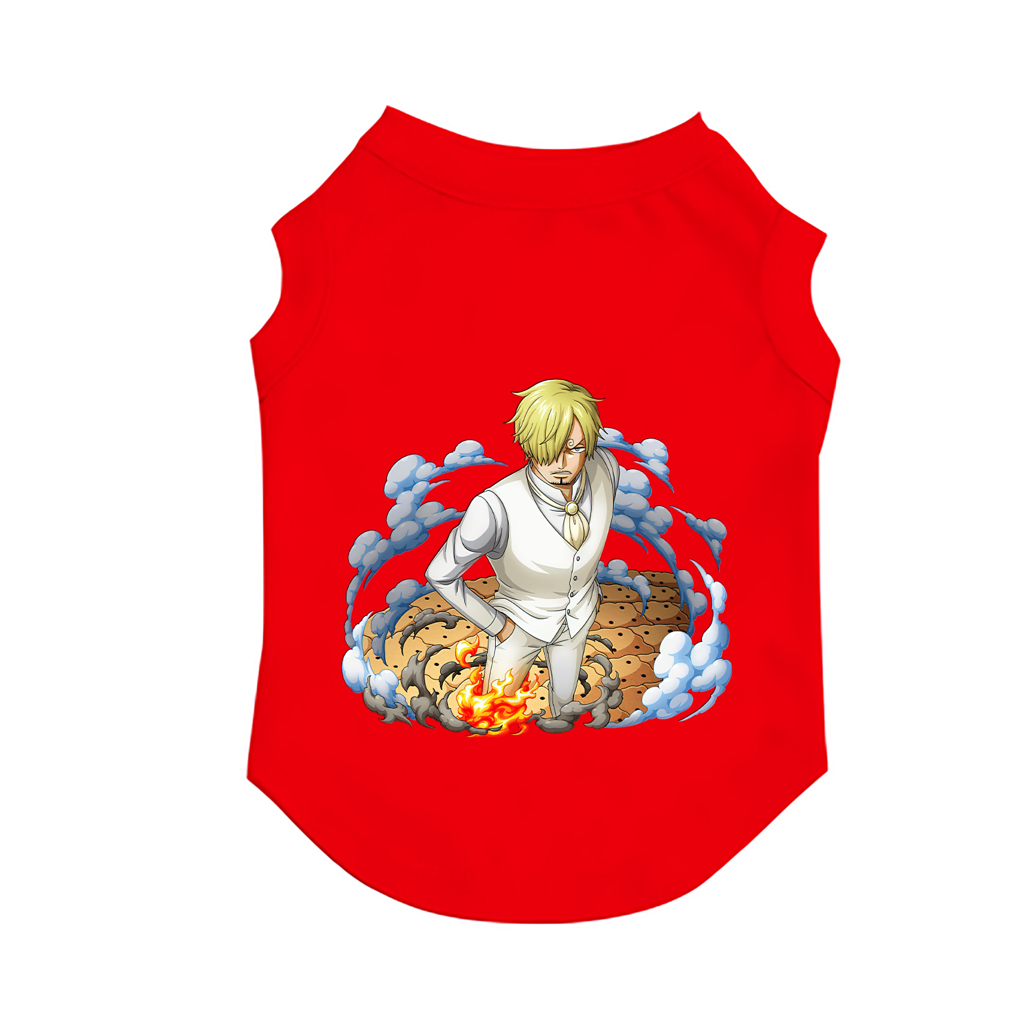 （画像用） ワンピース サンジ ONE PIECE Sanji ペット用ベスト