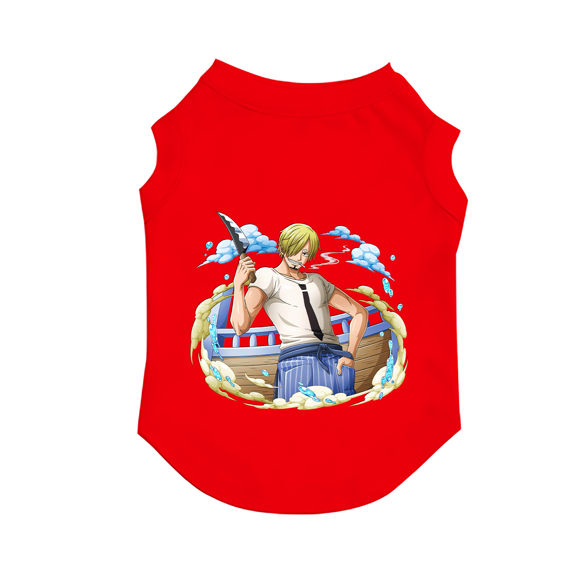 （画像用） ワンピース サンジ ONE PIECE Sanji ペット用ベスト