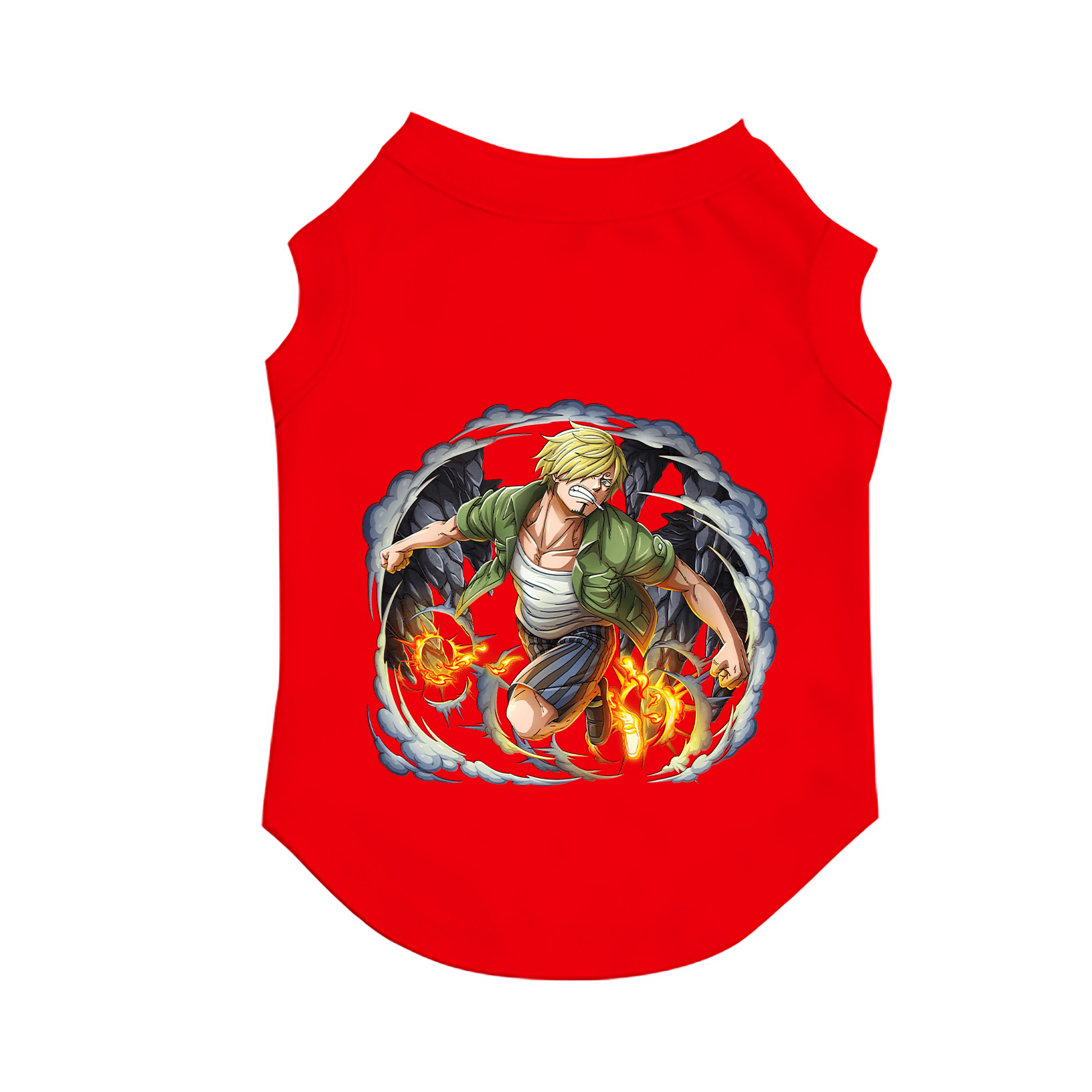 （画像用） ワンピース サンジ ONE PIECE Sanji ペット用ベスト