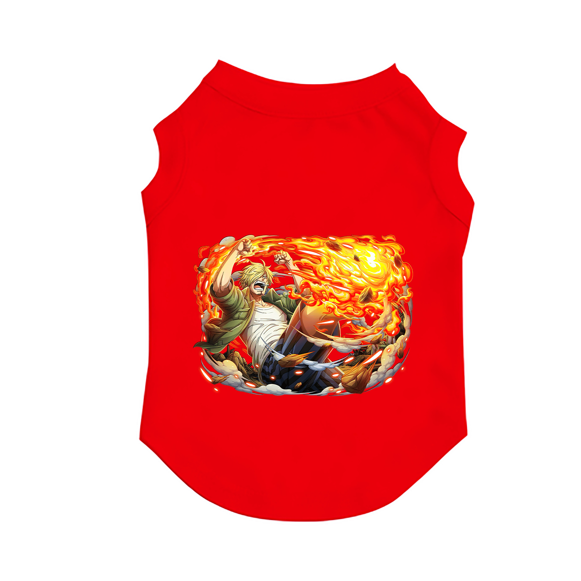 （画像用） ワンピース サンジ ONE PIECE Sanji ペット用ベスト