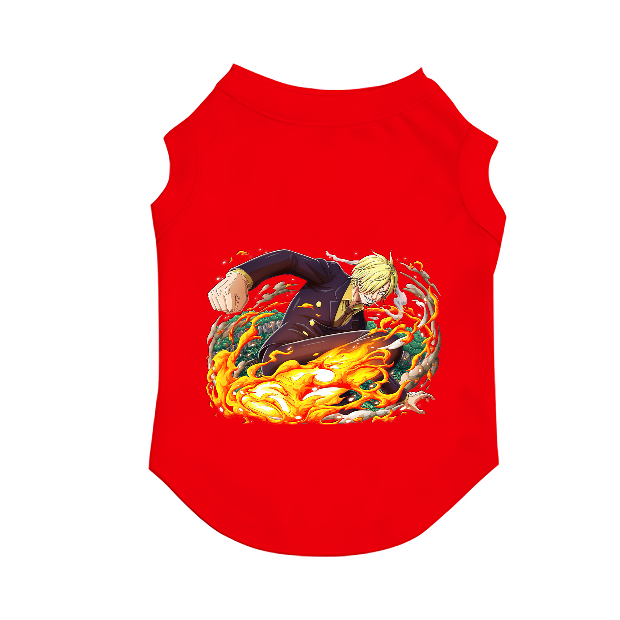 （画像用） ワンピース サンジ ONE PIECE Sanji ペット用ベスト