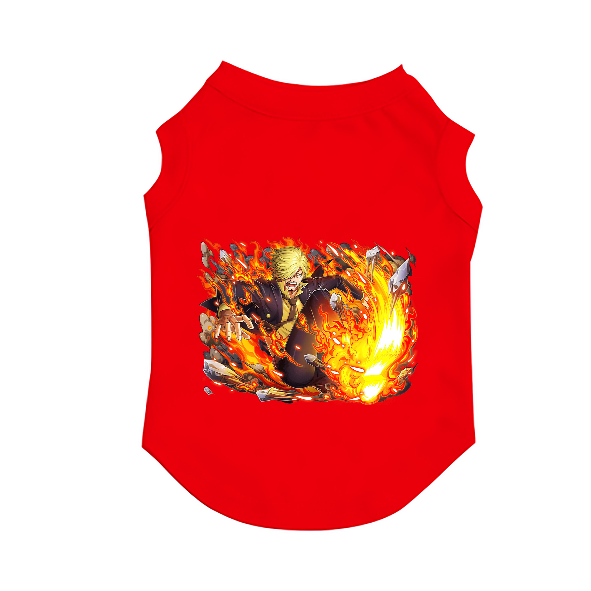 （画像用） ワンピース サンジ ONE PIECE Sanji ペット用ベスト