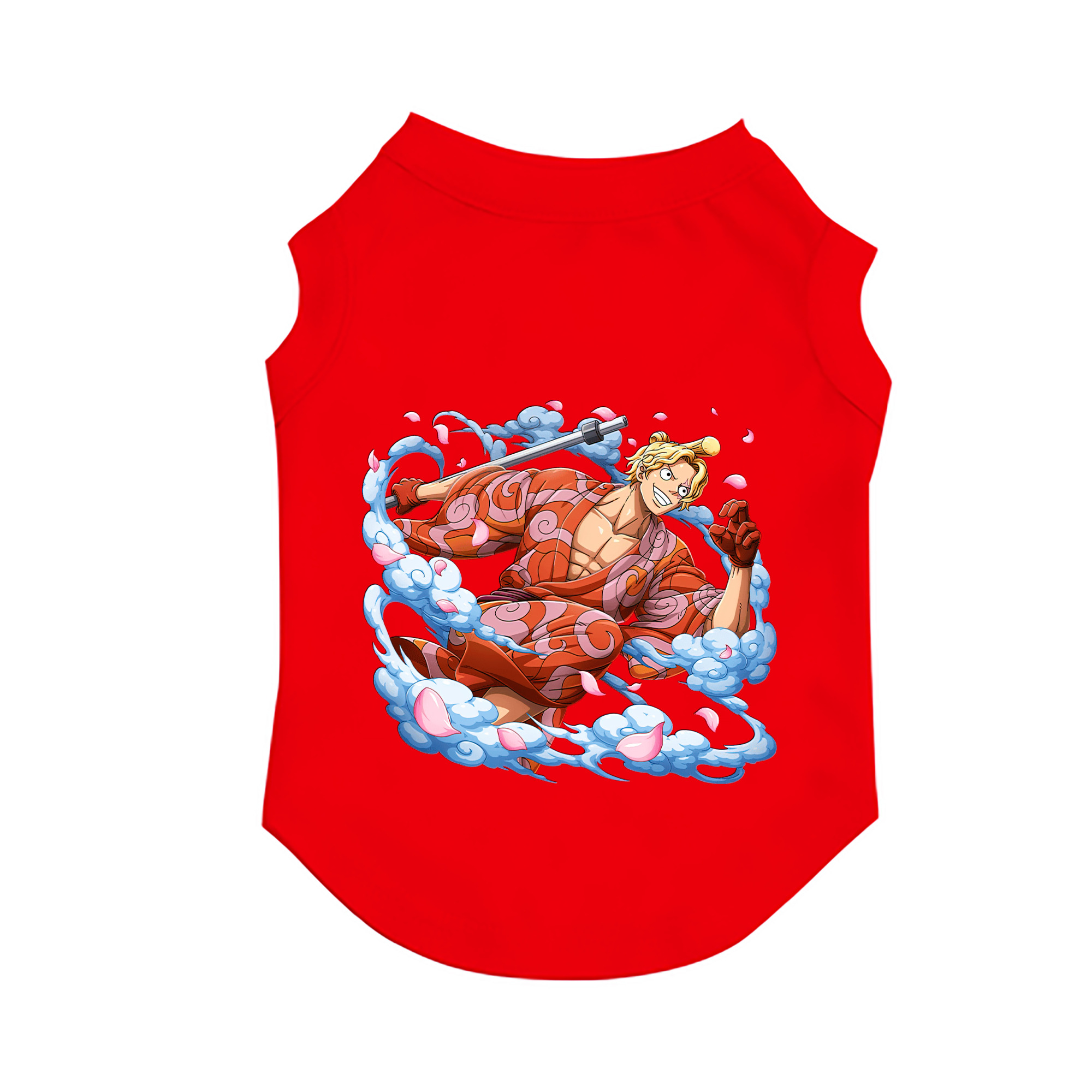 （画像用） ワンピース サンジ ONE PIECE Sanji ペット用ベスト