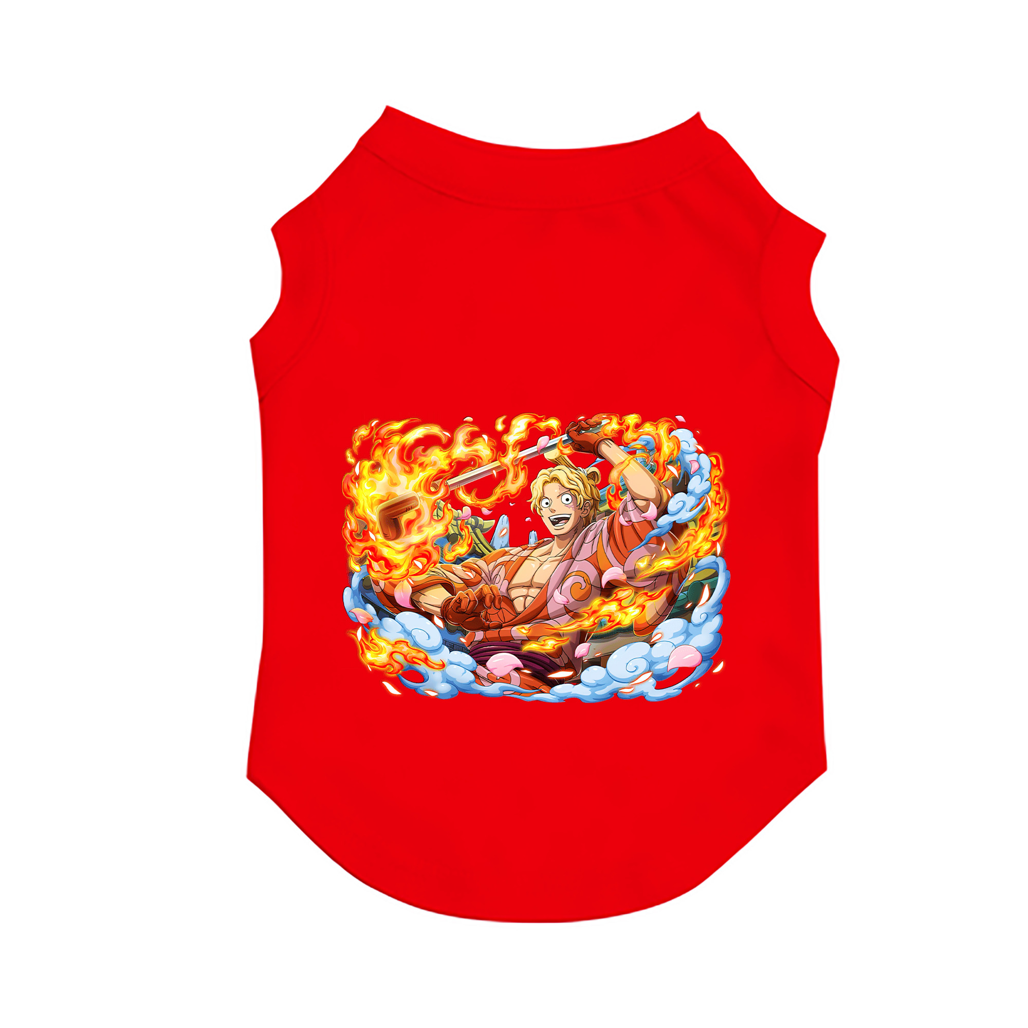 （画像用） ワンピース サンジ ONE PIECE Sanji ペット用ベスト