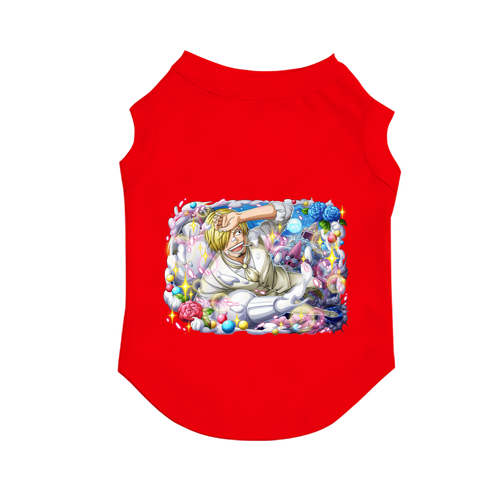 （画像用） ワンピース サンジ ONE PIECE Sanji ペット用ベスト