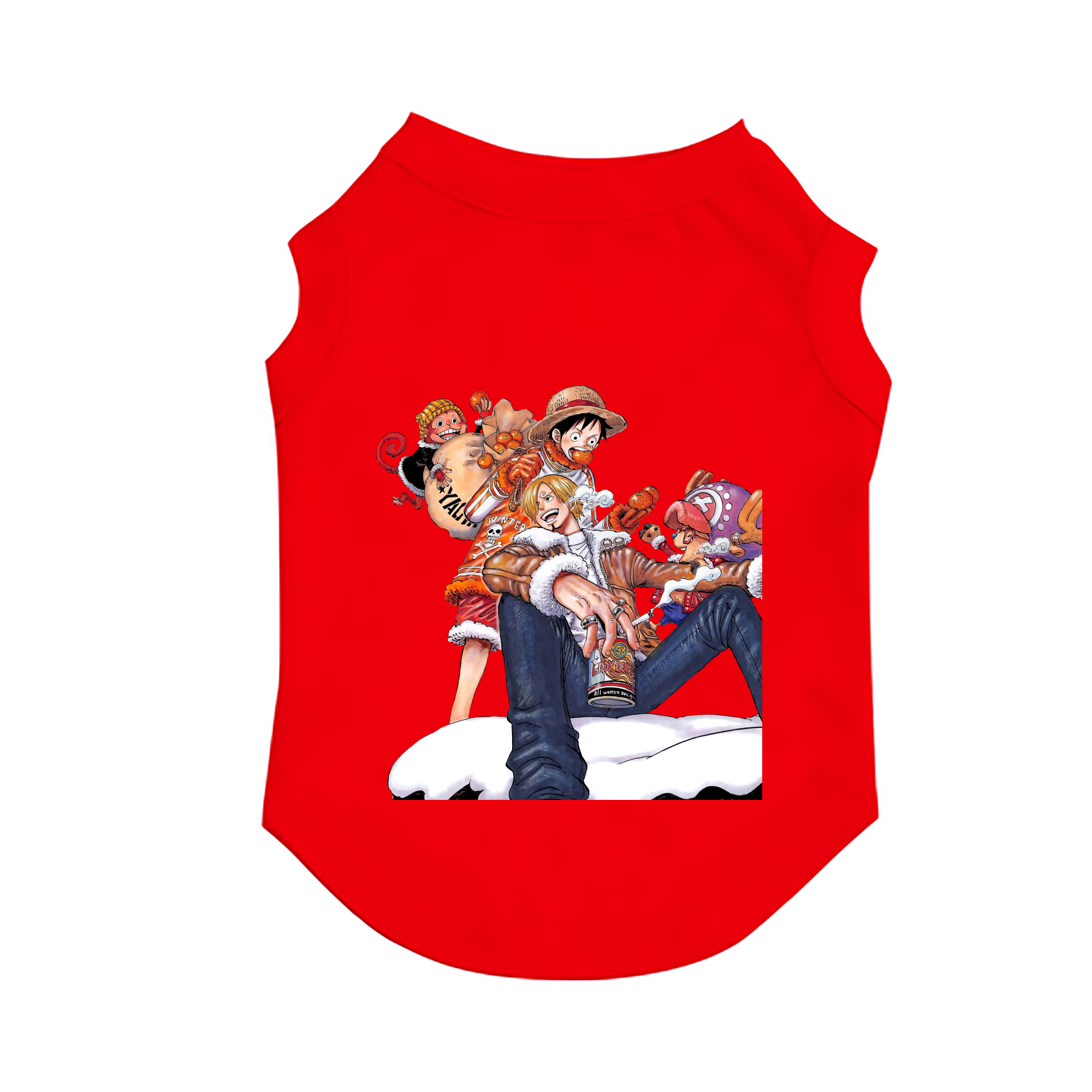 （画像用） ワンピース サンジ ONE PIECE Sanji ペット用ベスト