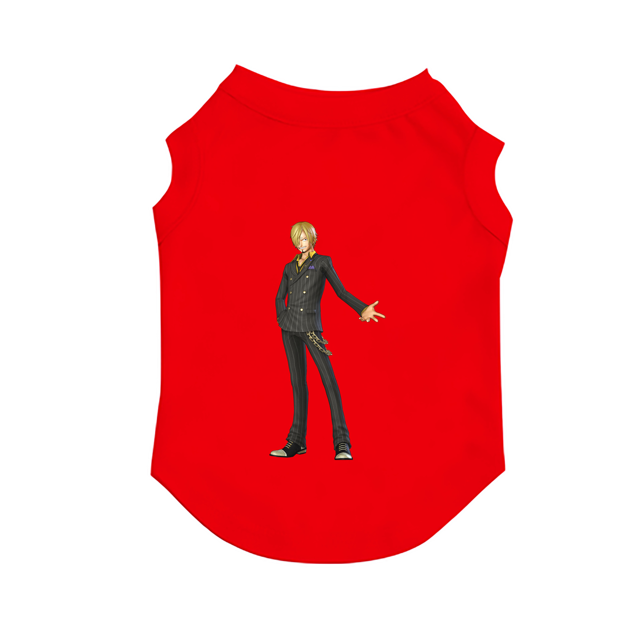 （画像用） ワンピース サンジ ONE PIECE Sanji ペット用ベスト