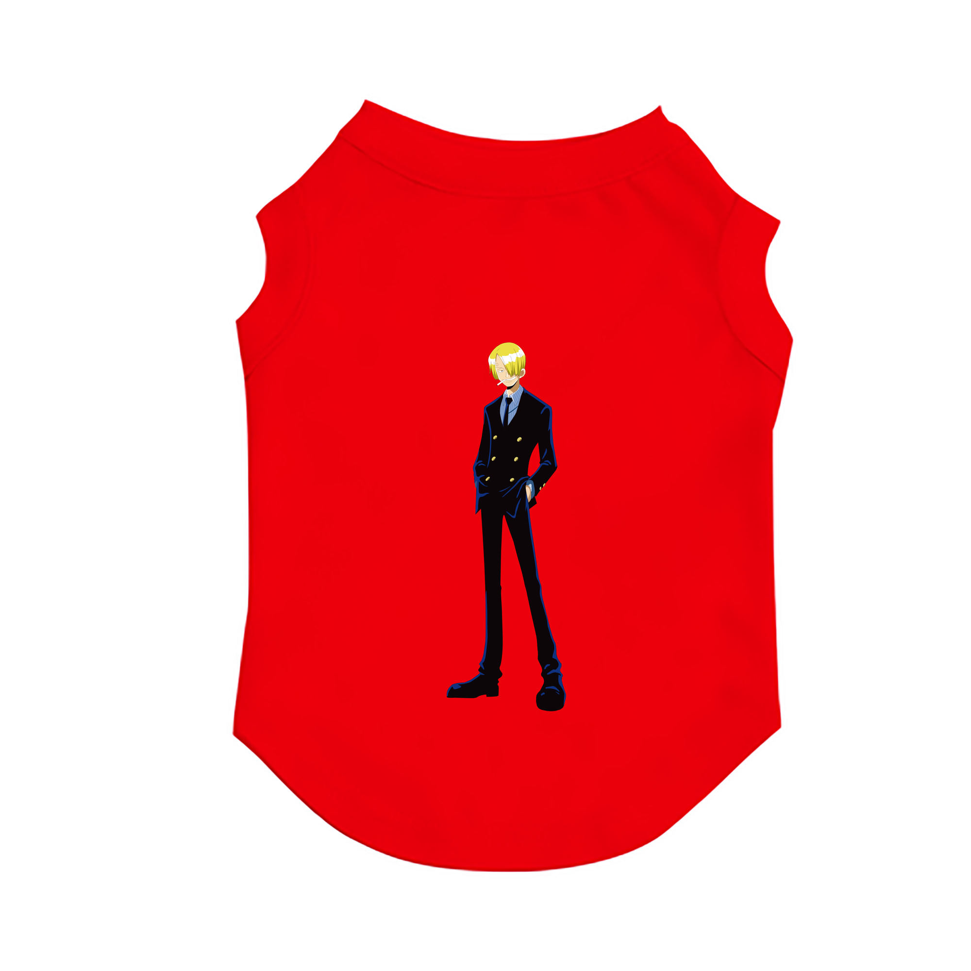 （画像用） ワンピース サンジ ONE PIECE Sanji ペット用ベスト