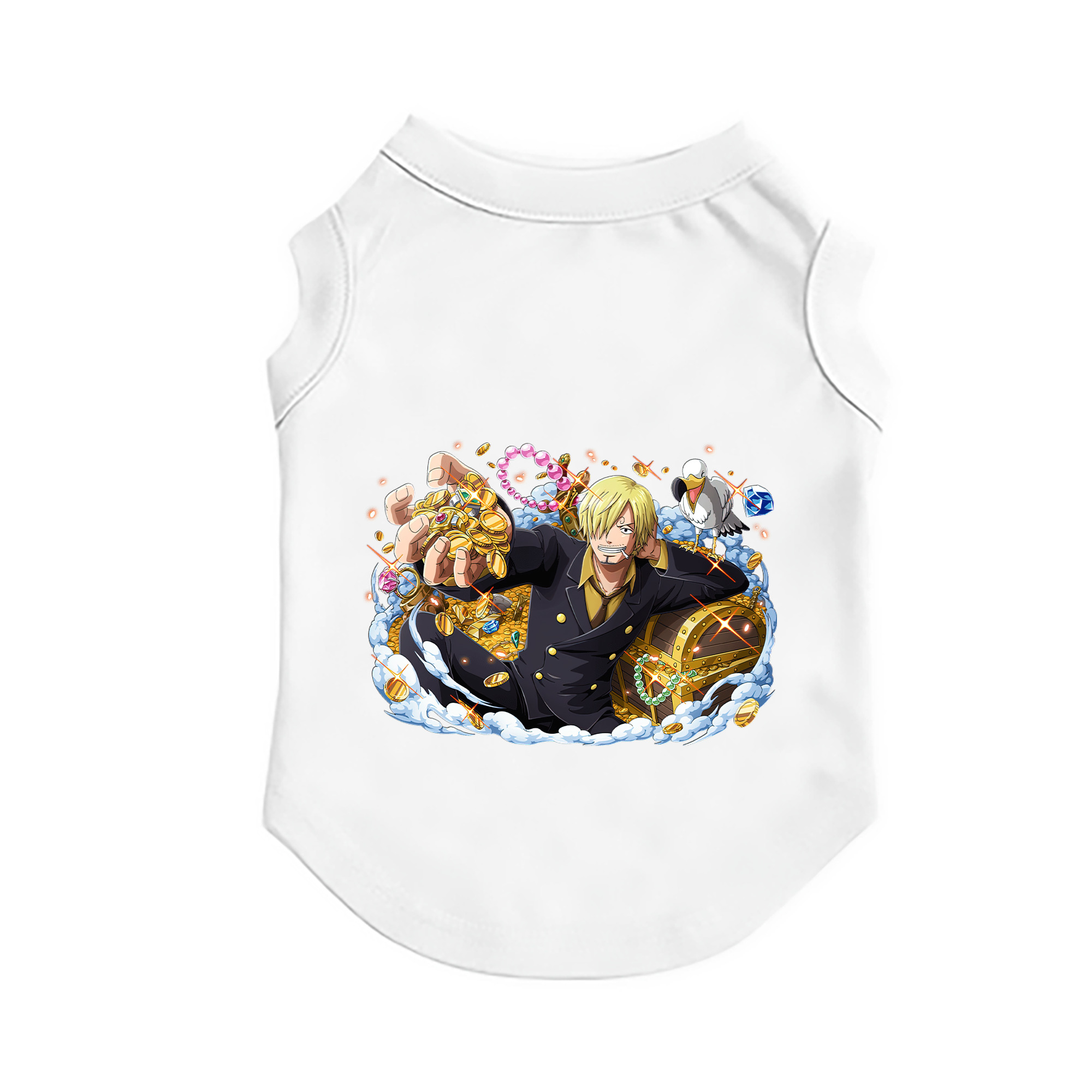 （画像用） ワンピース サンジ ONE PIECE Sanji ペット用ベスト