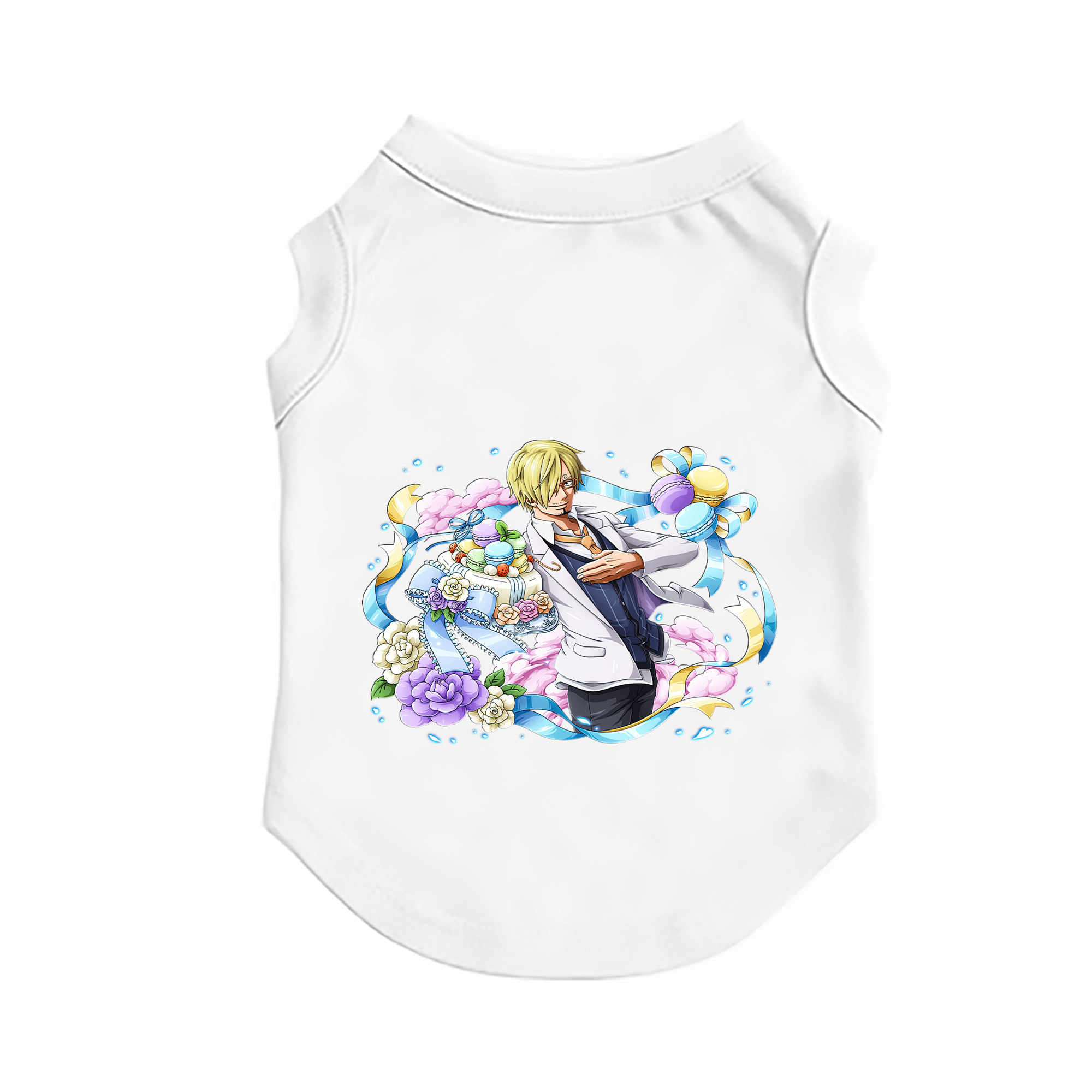 （画像用） ワンピース サンジ ONE PIECE Sanji ペット用ベスト