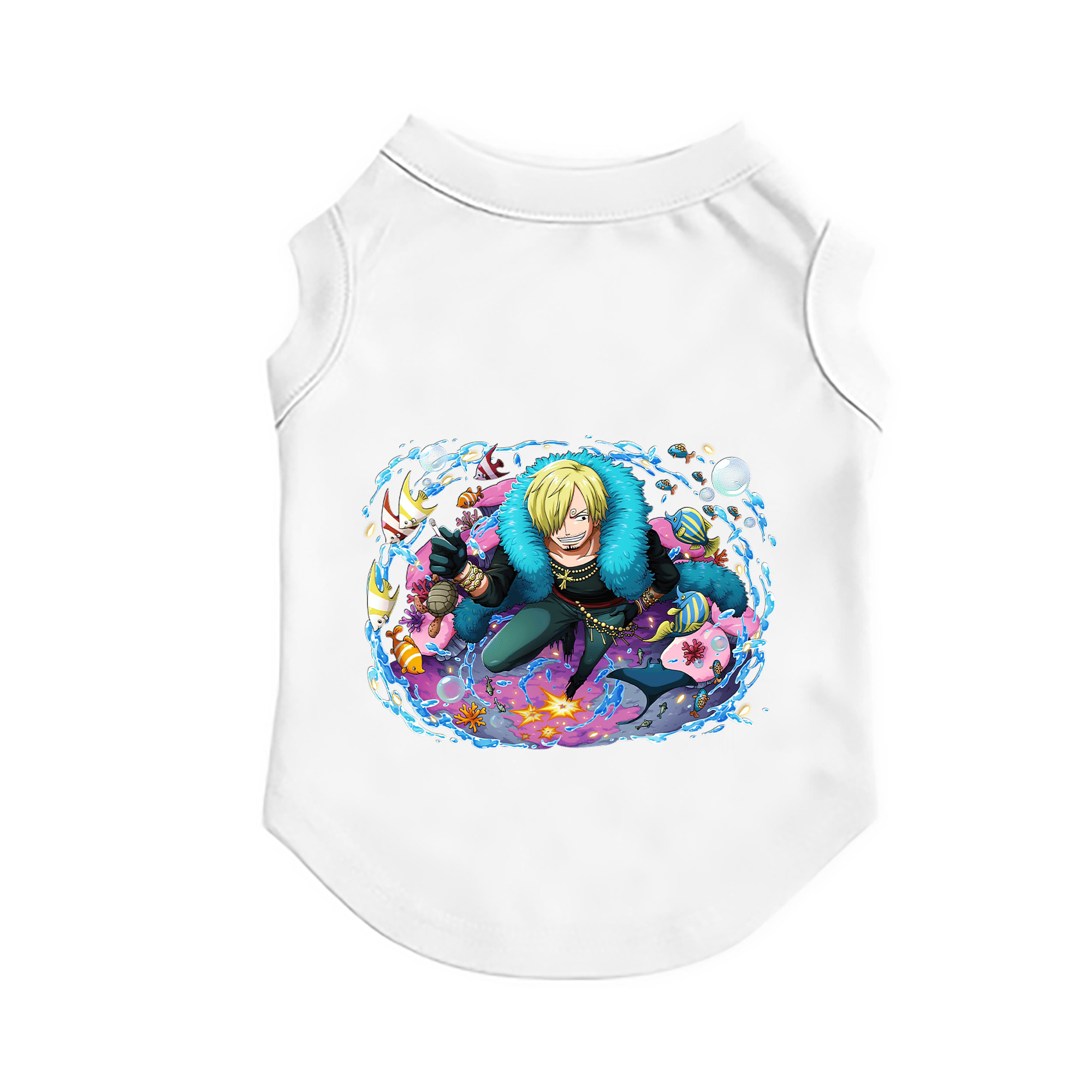 （画像用） ワンピース サンジ ONE PIECE Sanji ペット用ベスト