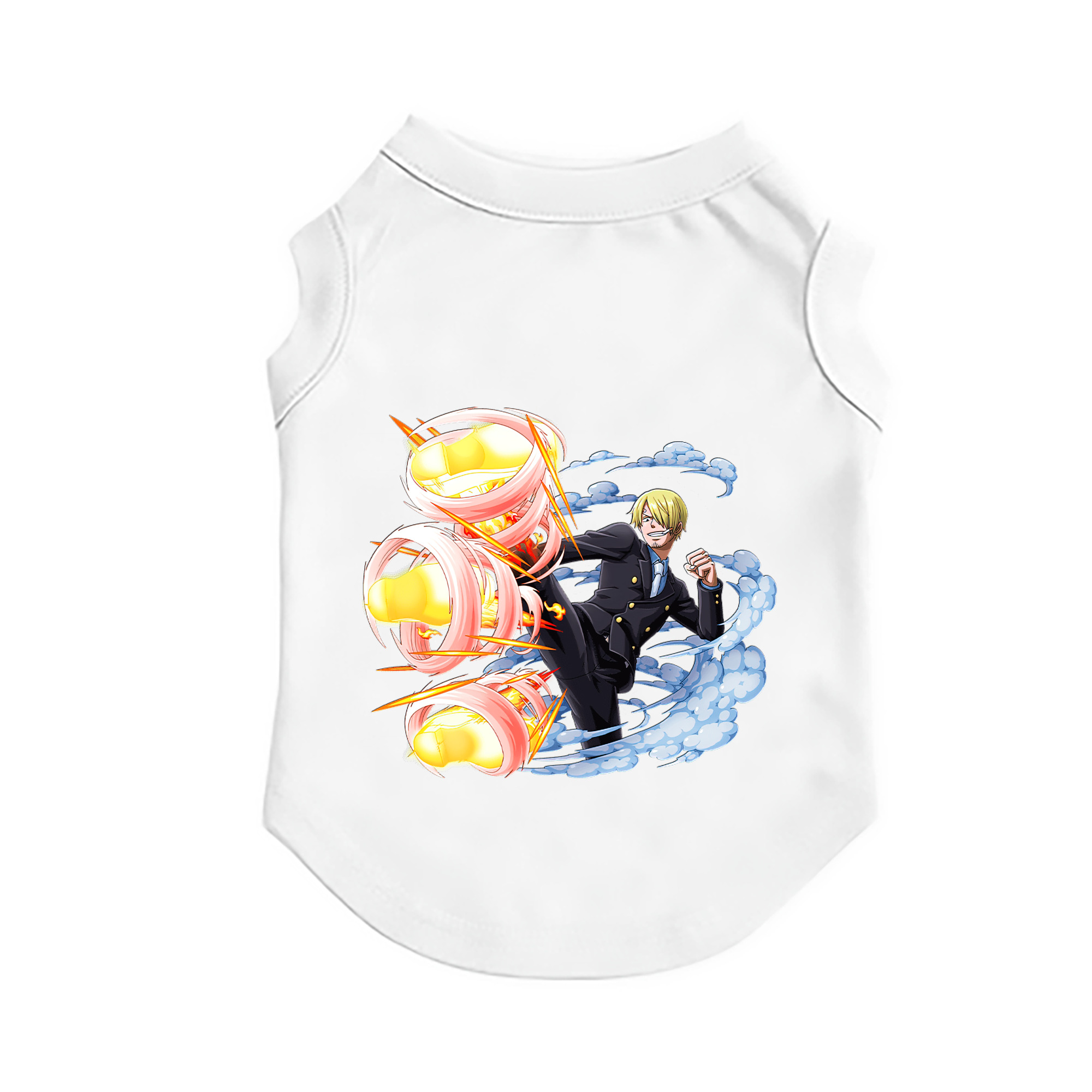 （画像用） ワンピース サンジ ONE PIECE Sanji ペット用ベスト