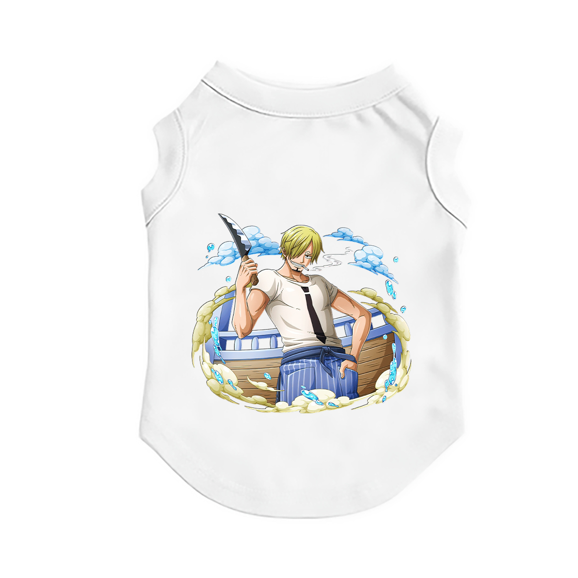 （画像用） ワンピース サンジ ONE PIECE Sanji ペット用ベスト