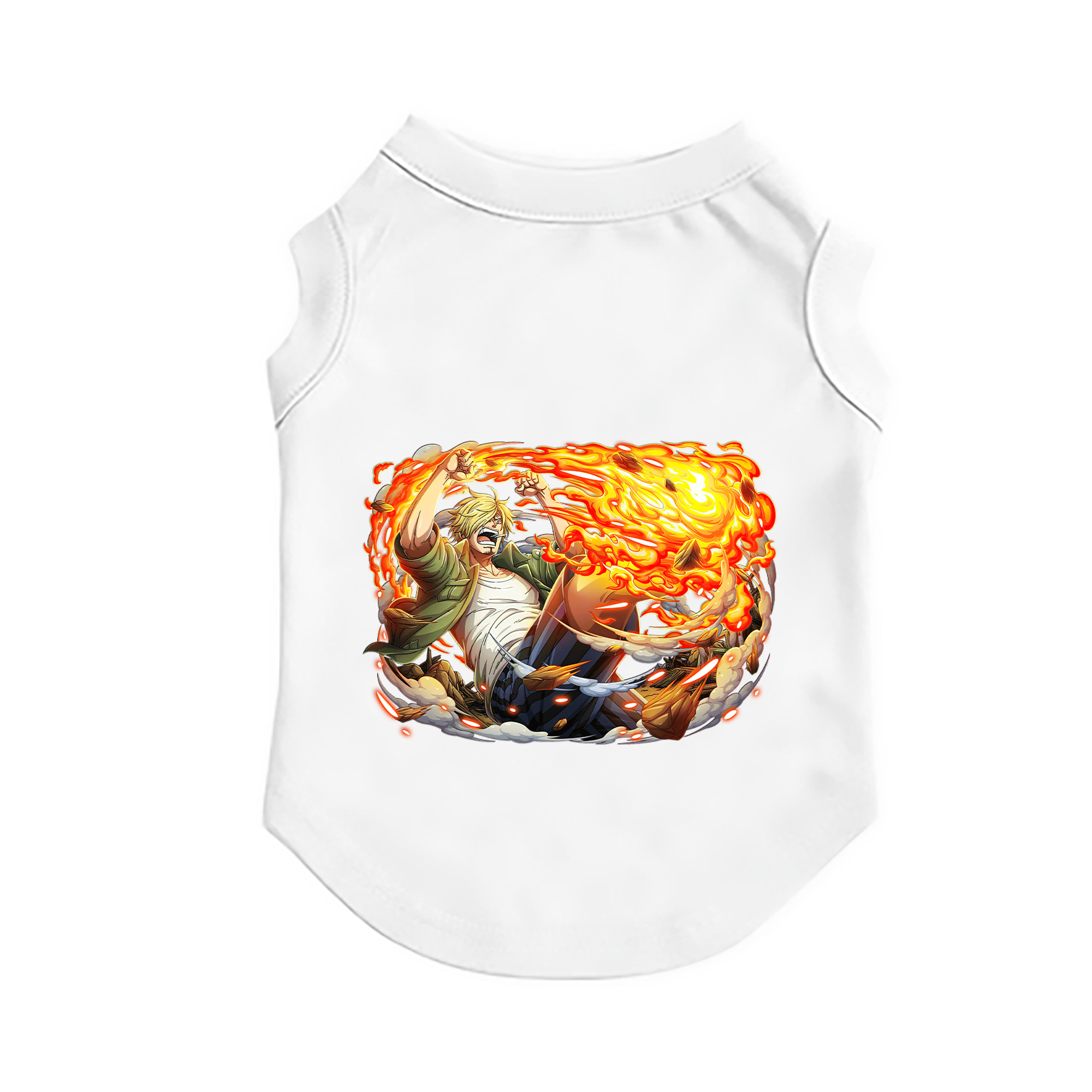（画像用） ワンピース サンジ ONE PIECE Sanji ペット用ベスト
