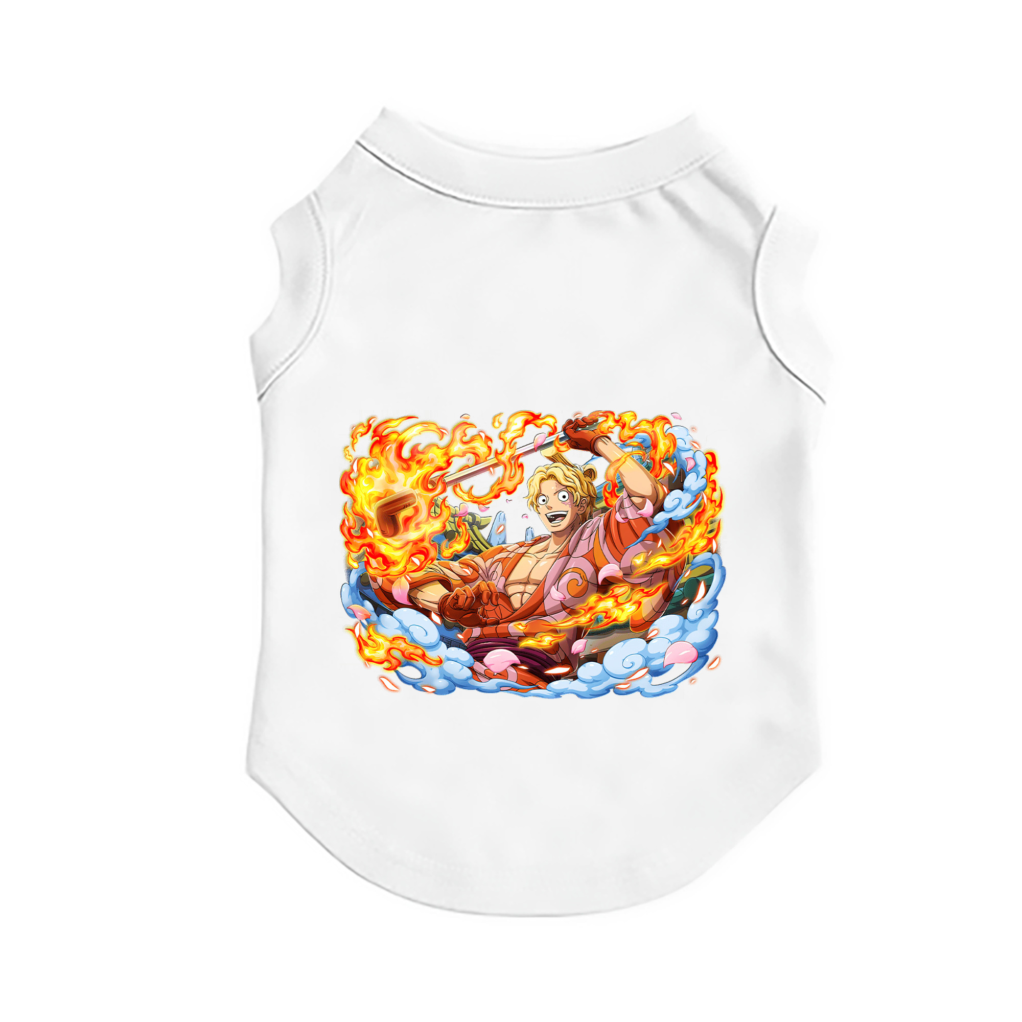 （画像用） ワンピース サンジ ONE PIECE Sanji ペット用ベスト