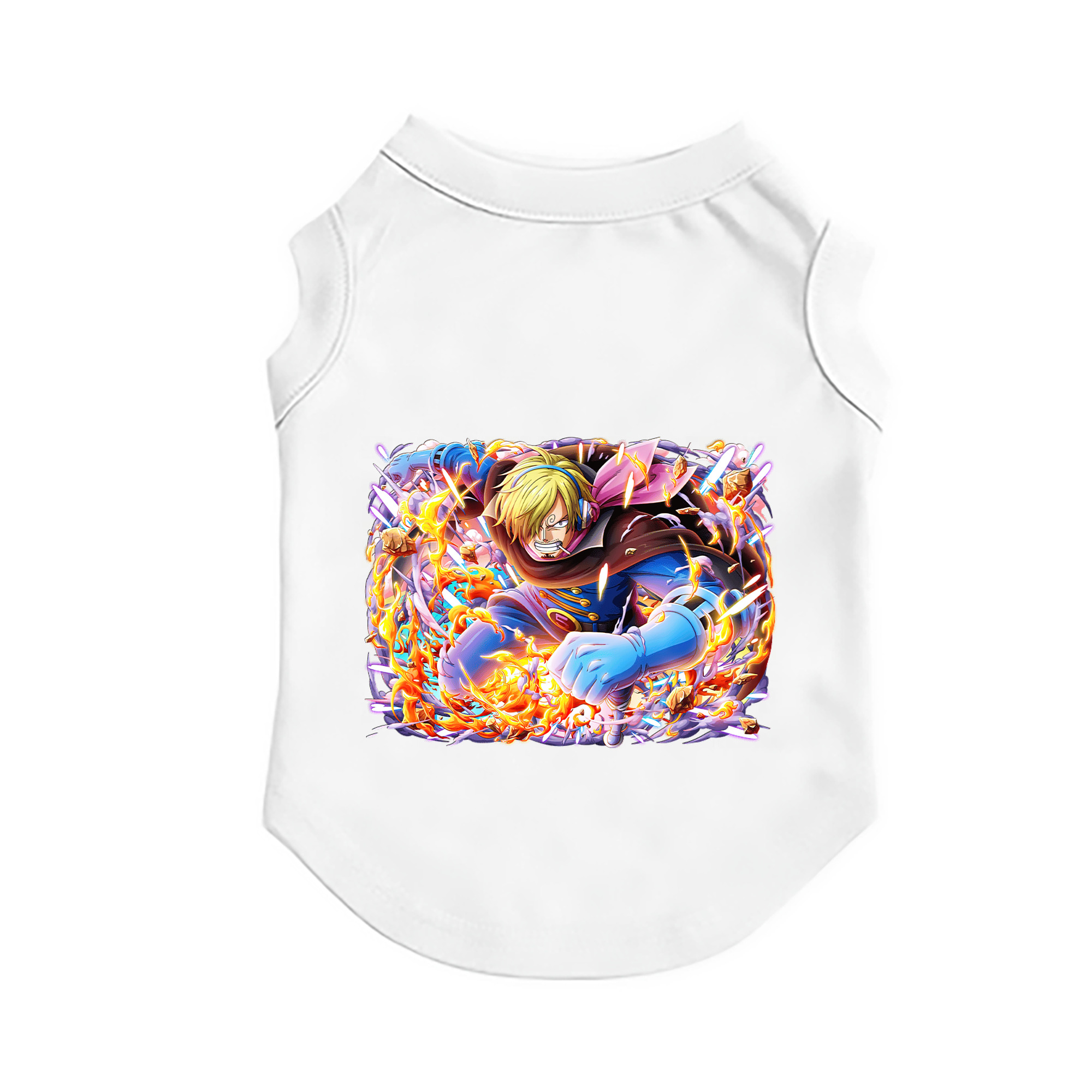 （画像用） ワンピース サンジ ONE PIECE Sanji ペット用ベスト