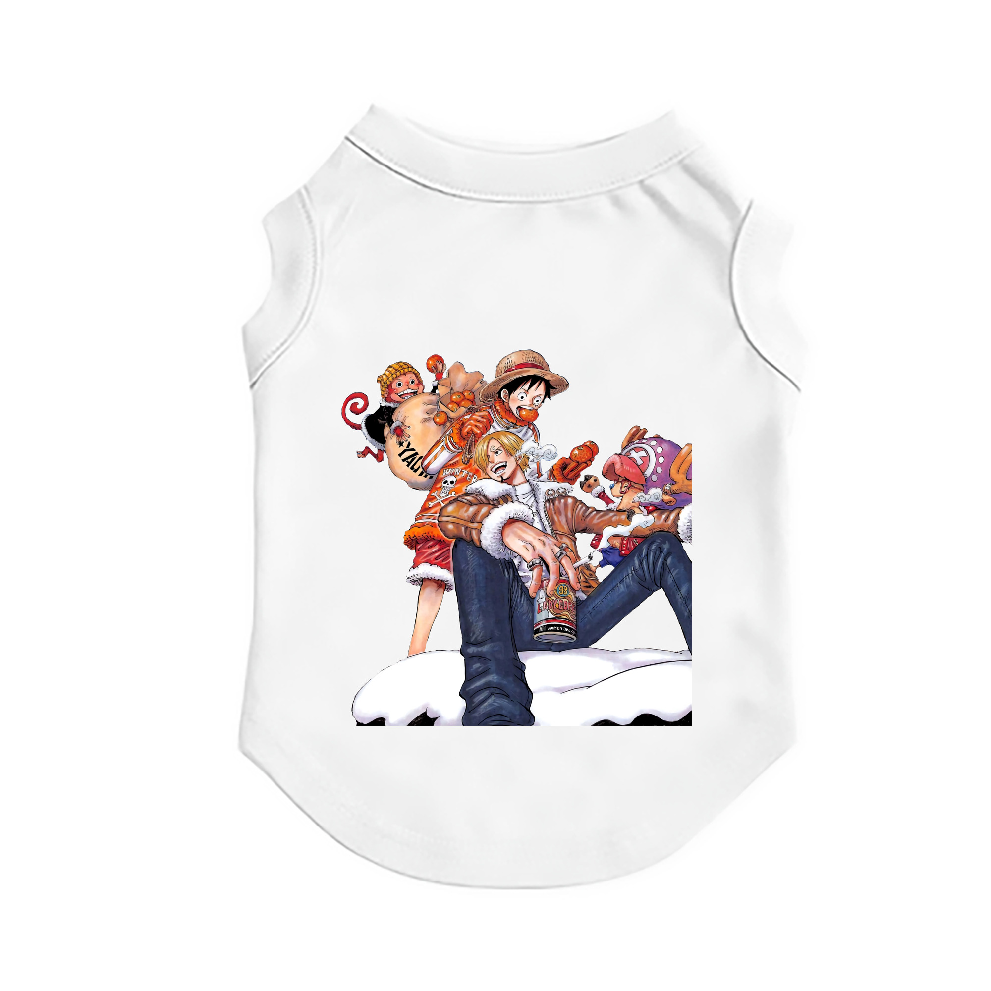 （画像用） ワンピース サンジ ONE PIECE Sanji ペット用ベスト