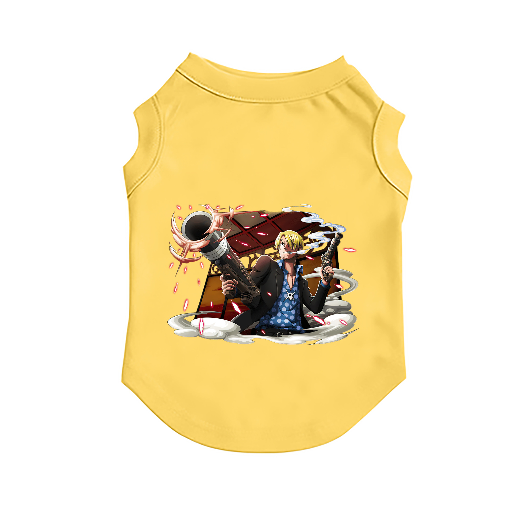 （画像用） ワンピース サンジ ONE PIECE Sanji ペット用ベスト