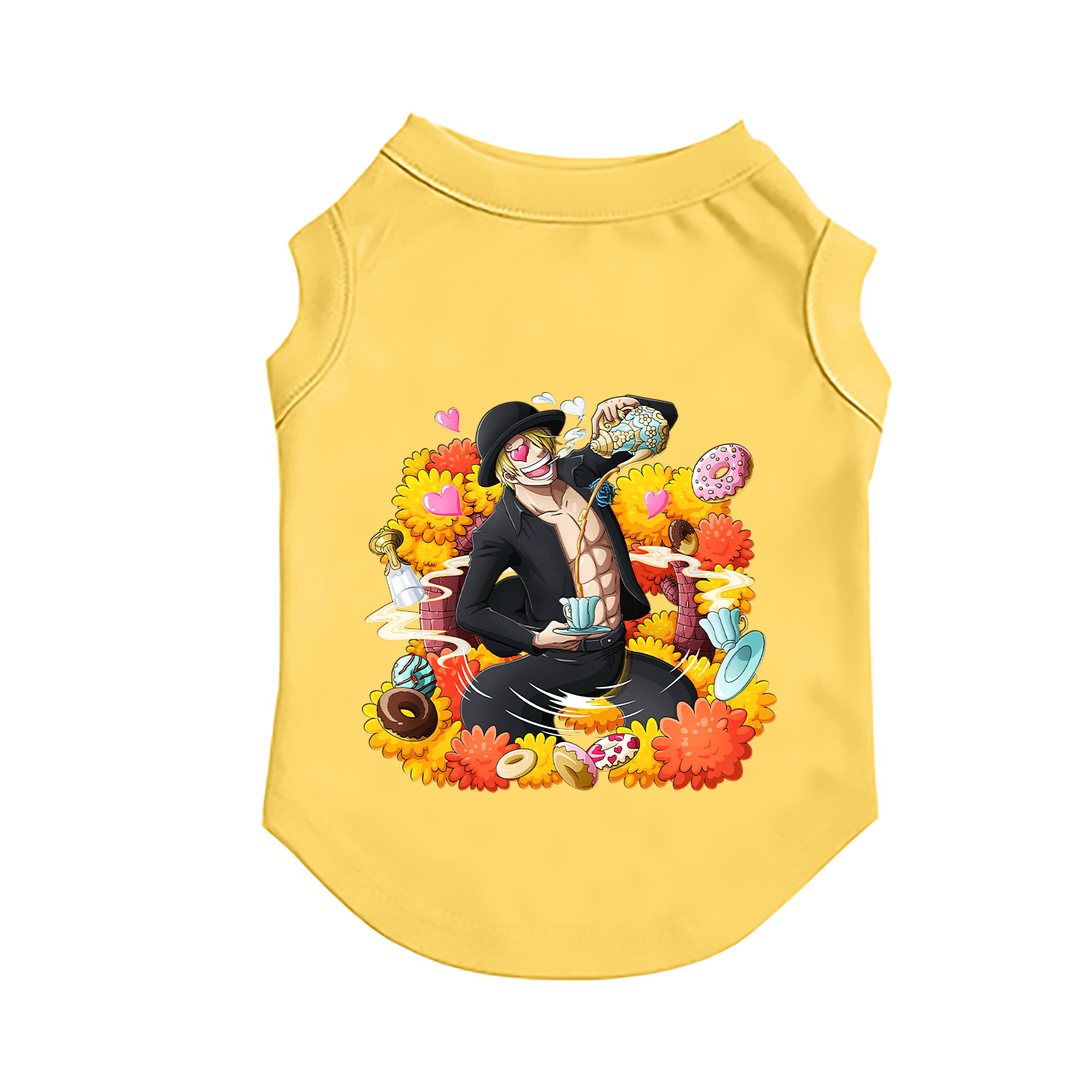（画像用） ワンピース サンジ ONE PIECE Sanji ペット用ベスト