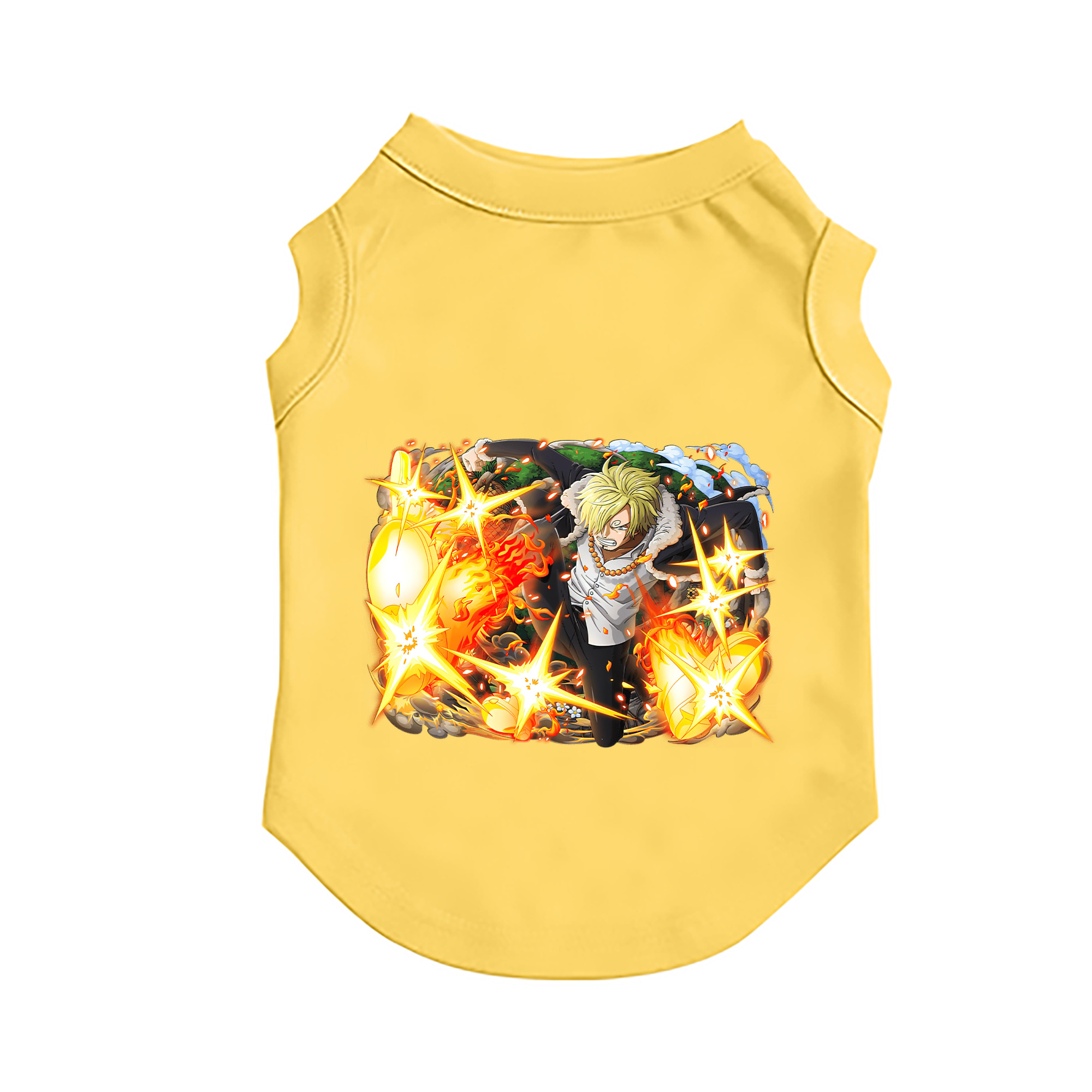 （画像用） ワンピース サンジ ONE PIECE Sanji ペット用ベスト