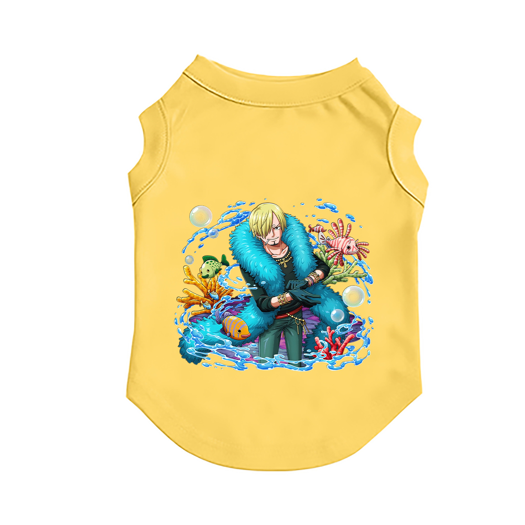 （画像用） ワンピース サンジ ONE PIECE Sanji ペット用ベスト