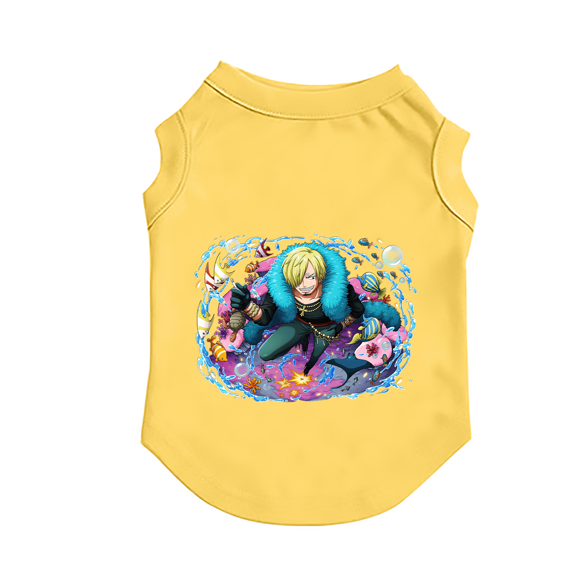 （画像用） ワンピース サンジ ONE PIECE Sanji ペット用ベスト