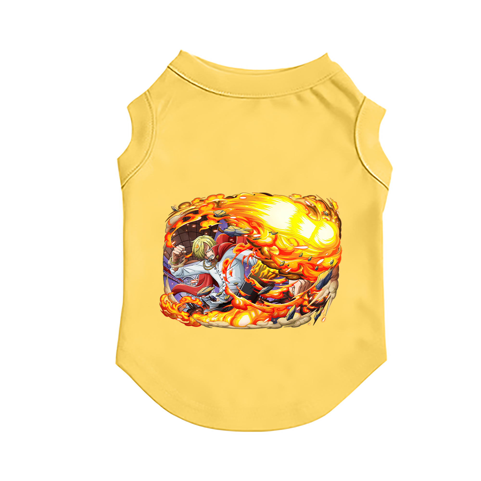 （画像用） ワンピース サンジ ONE PIECE Sanji ペット用ベスト