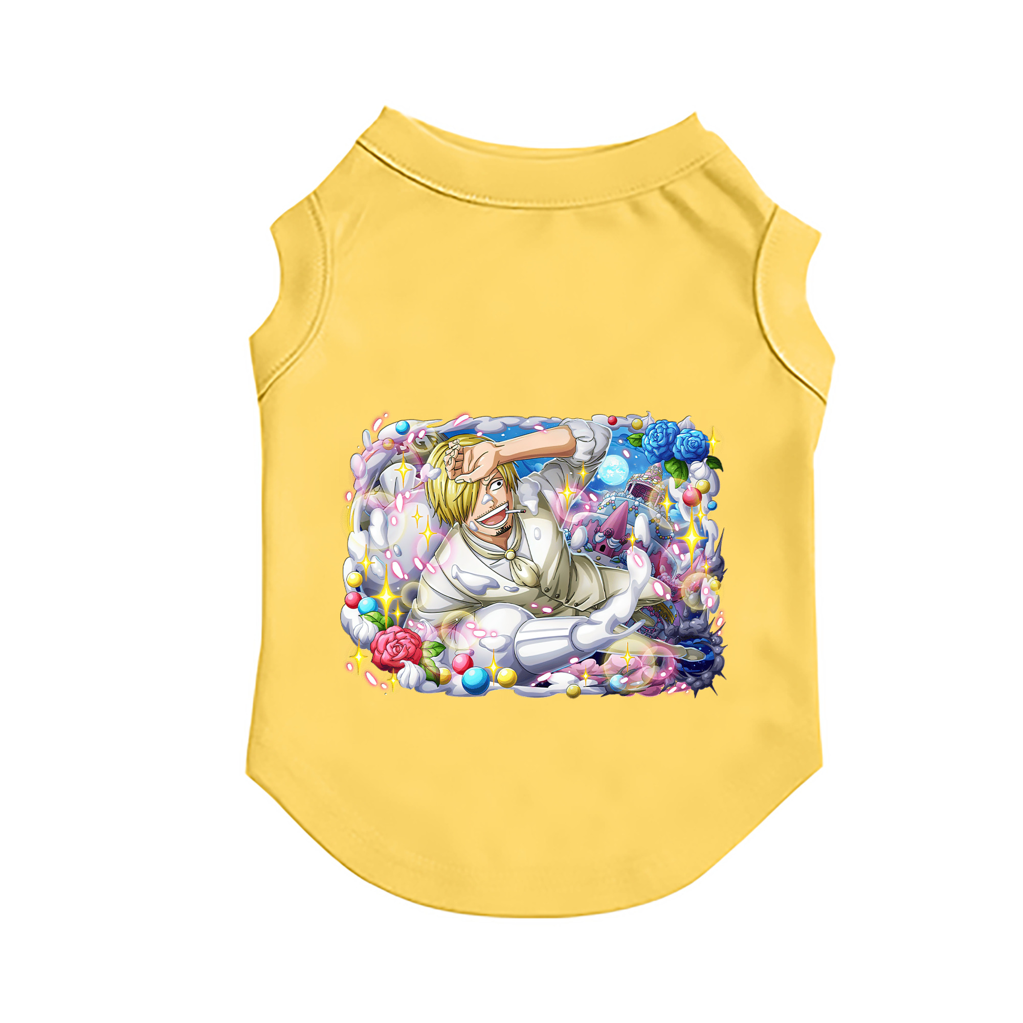 （画像用） ワンピース サンジ ONE PIECE Sanji ペット用ベスト