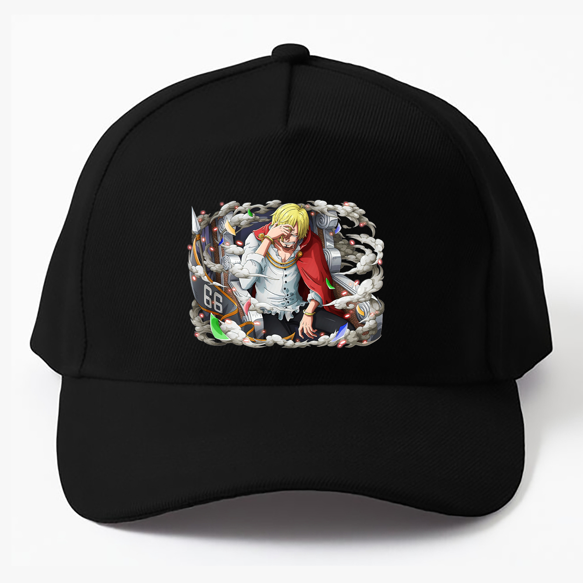 （画像用） ワンピース サンジ ONE PIECE Sanji ベースボールキャップ 綿100％ 男女兼用 帽子 スポーツ