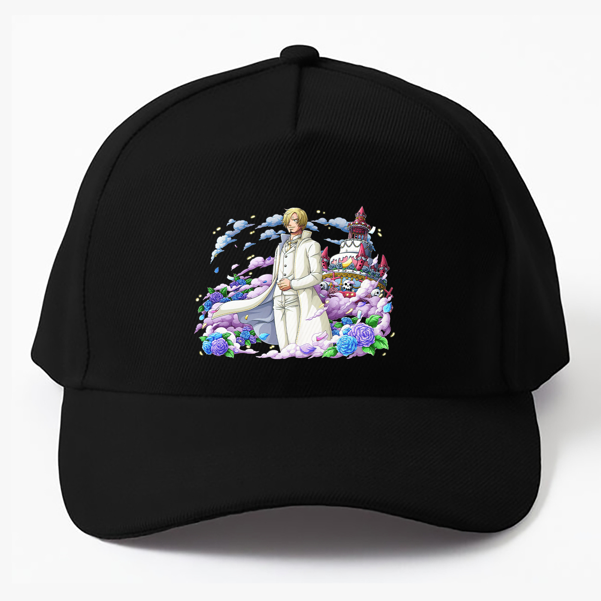 （画像用） ワンピース サンジ ONE PIECE Sanji ベースボールキャップ 綿100％ 男女兼用 帽子 スポーツ